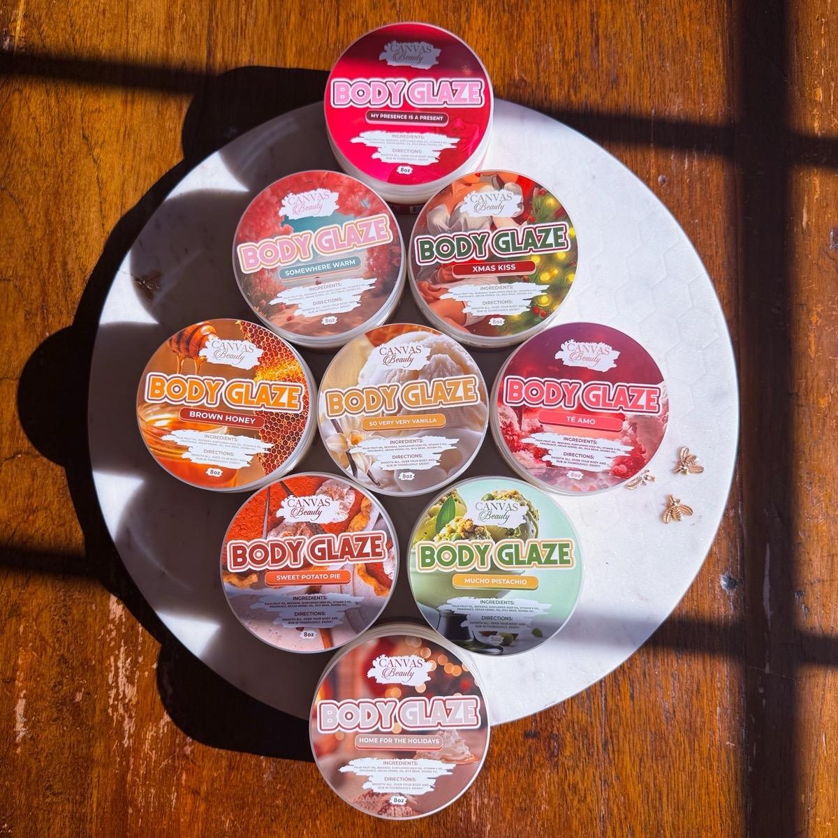 9 PACK HOLIDAY NEW GLAZE BUNDLE 2oz