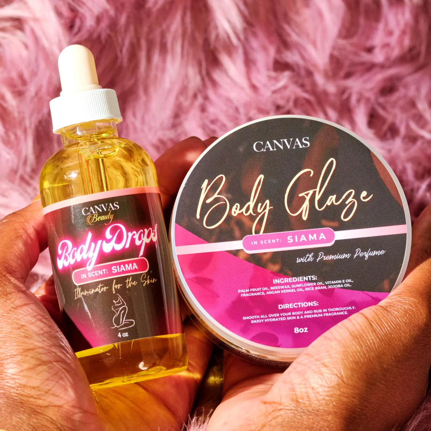BODY GLAZE & BODY DROPS DUO: SIAMA