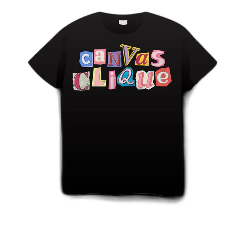 CANVAS GALORE Cliqué T-SHIRT- SMALL