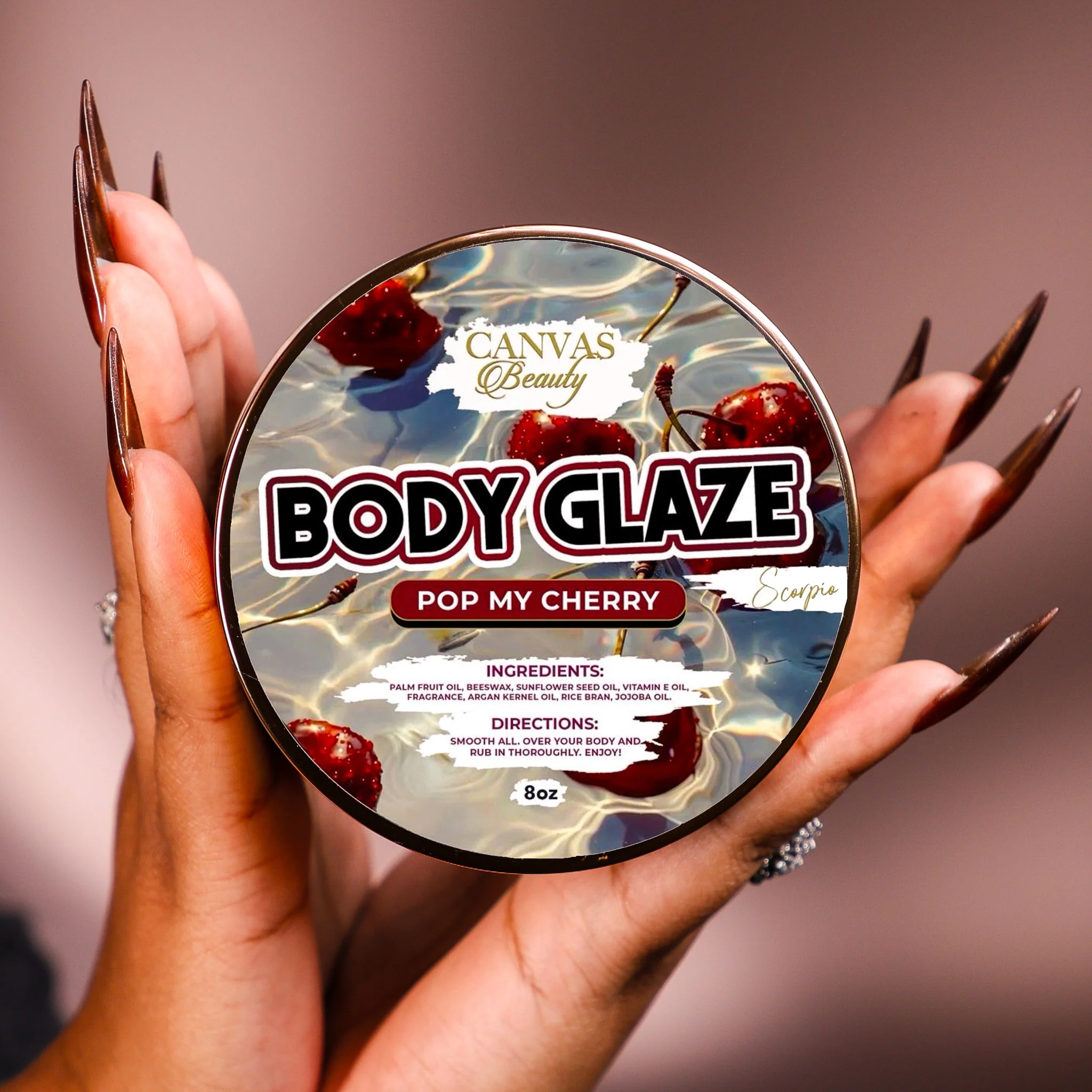 Inspired by Zodiac BODY GLAZE: POP MY CHERRY (SCORPIO)
