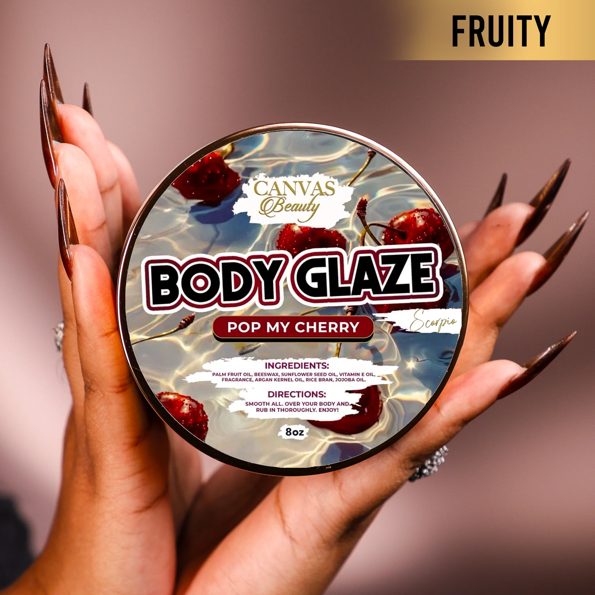 Inspired by Zodiac BODY GLAZE: POP MY CHERRY (SCORPIO) - Image 3