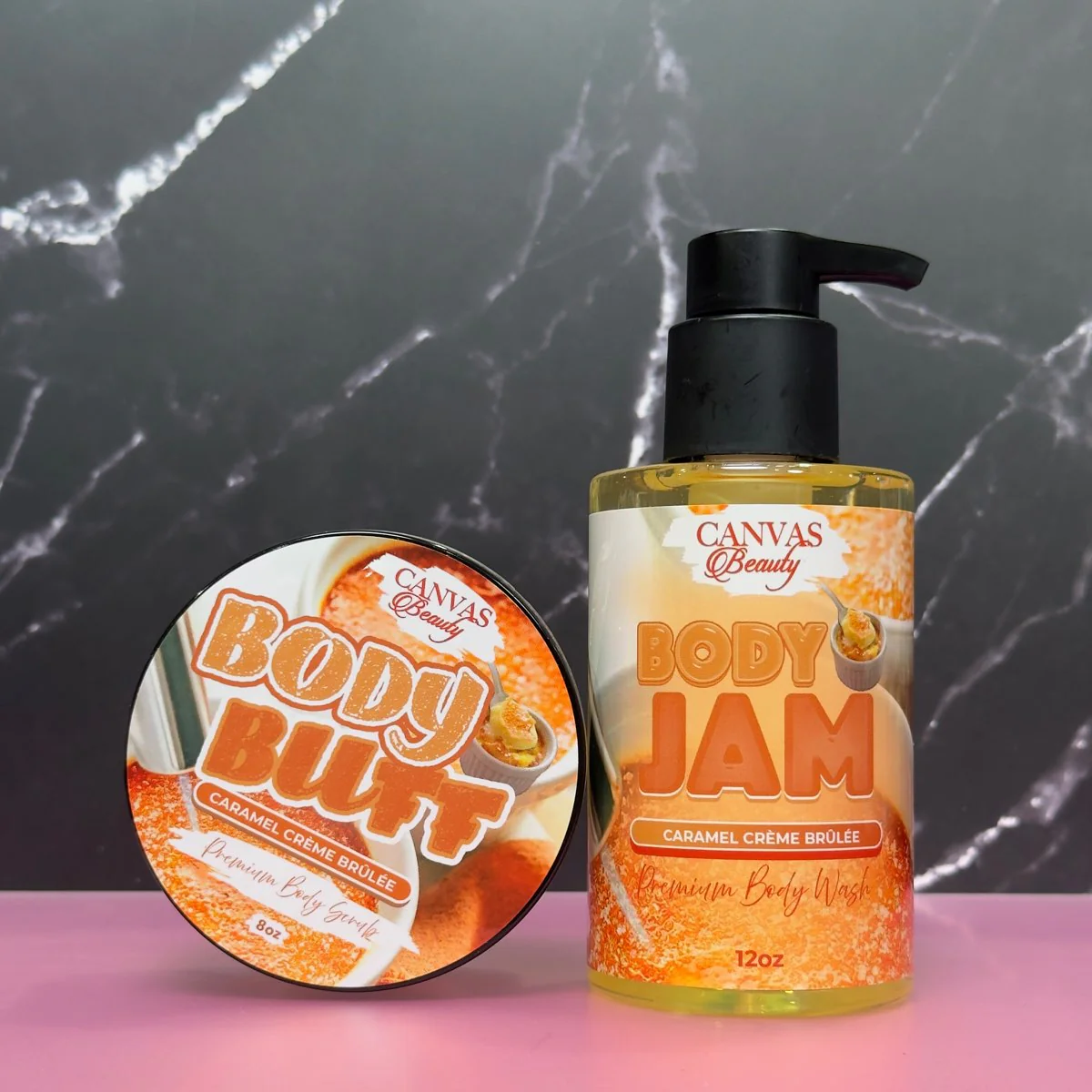 JAM & BUFF DUO: CARAMEL CREME BRULEE