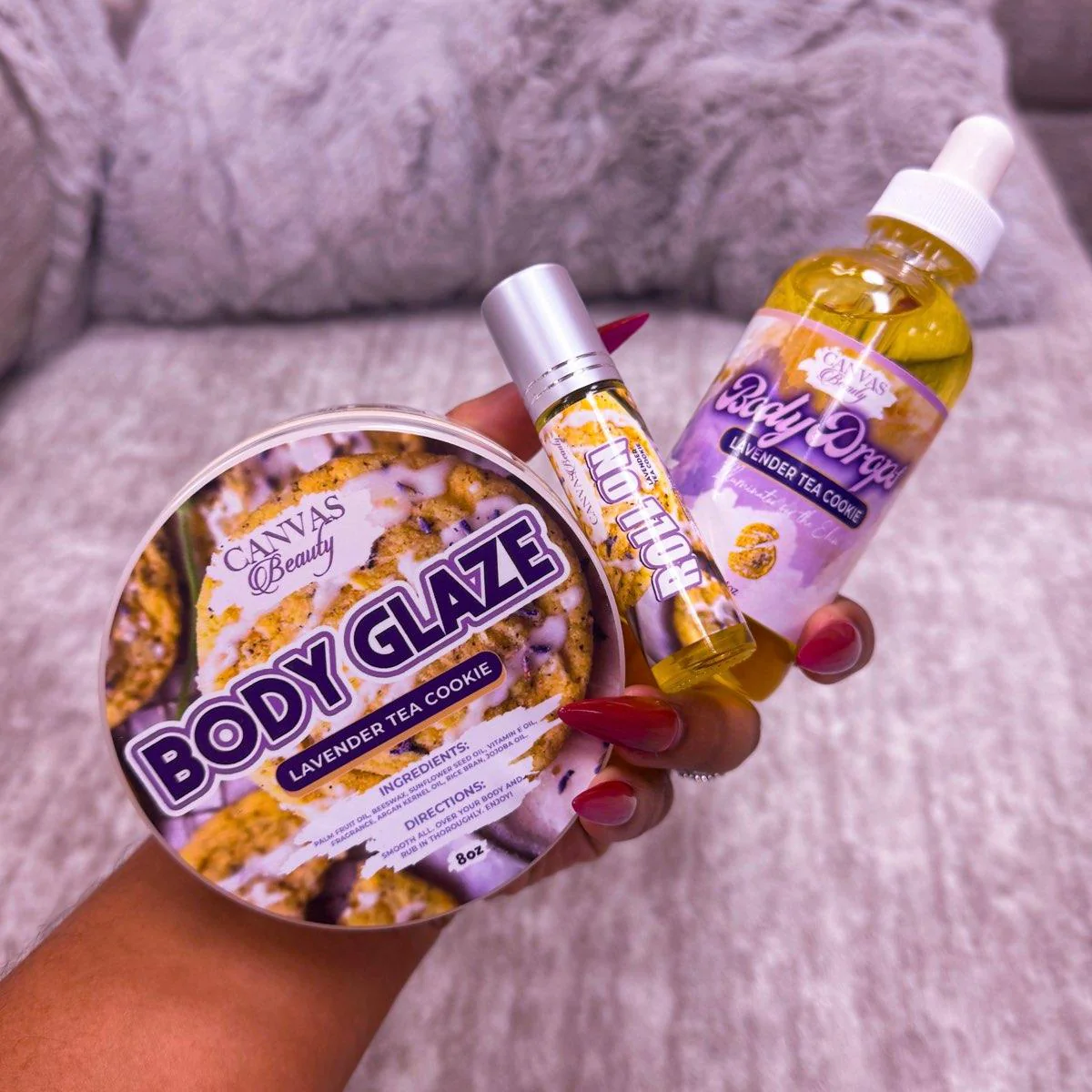 LIMITED TRIOS LAVENDER TEA COOKIE
