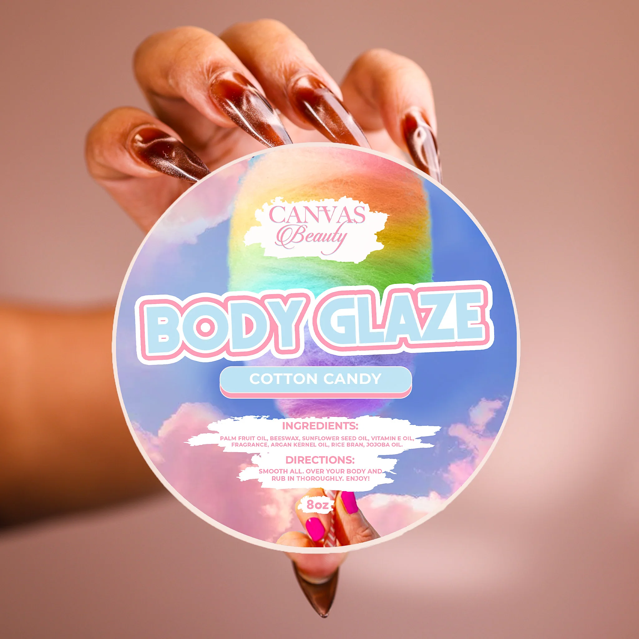 (NEW) BODY GLAZE: COTTON CANDY