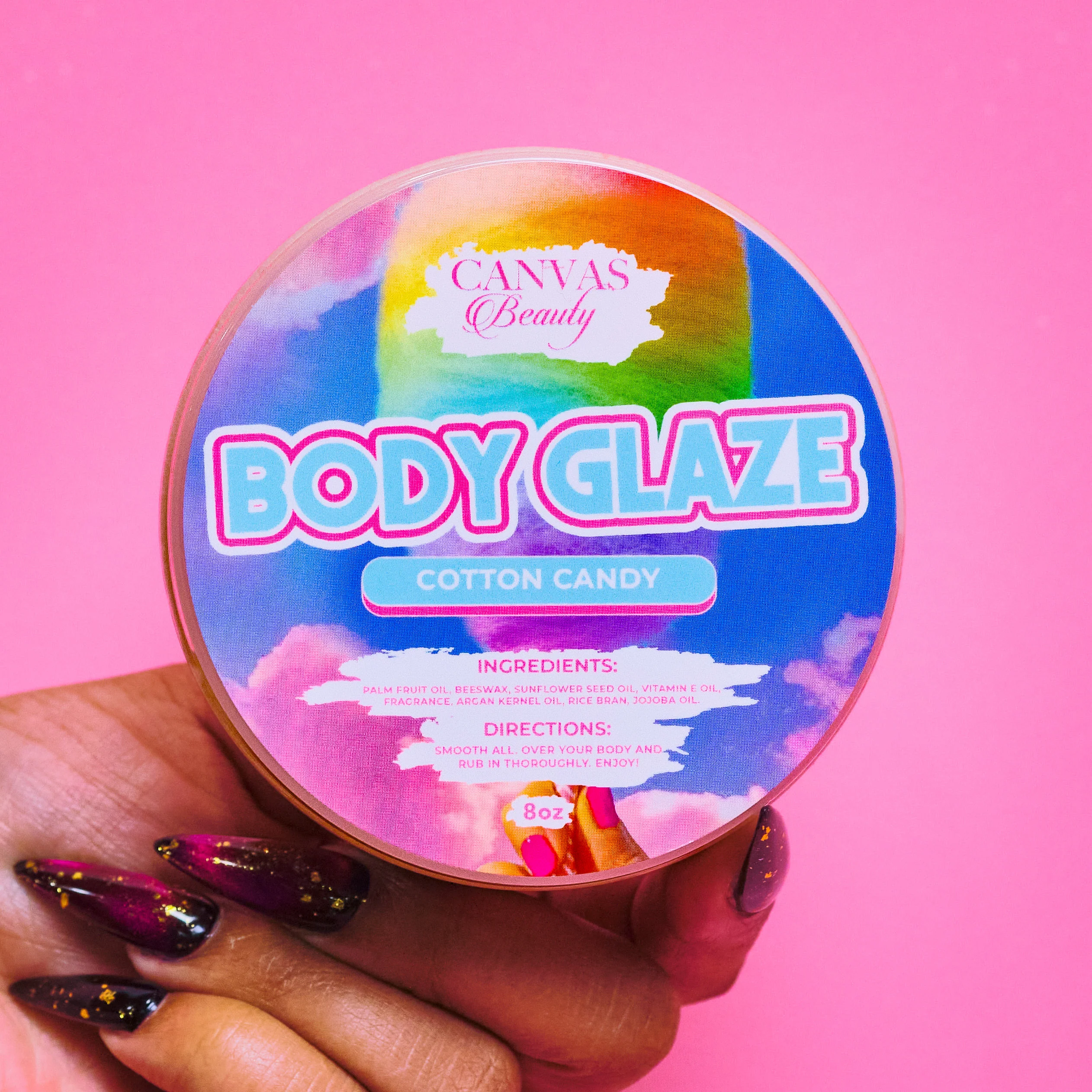 (NEW) BODY GLAZE: COTTON CANDY - Image 5