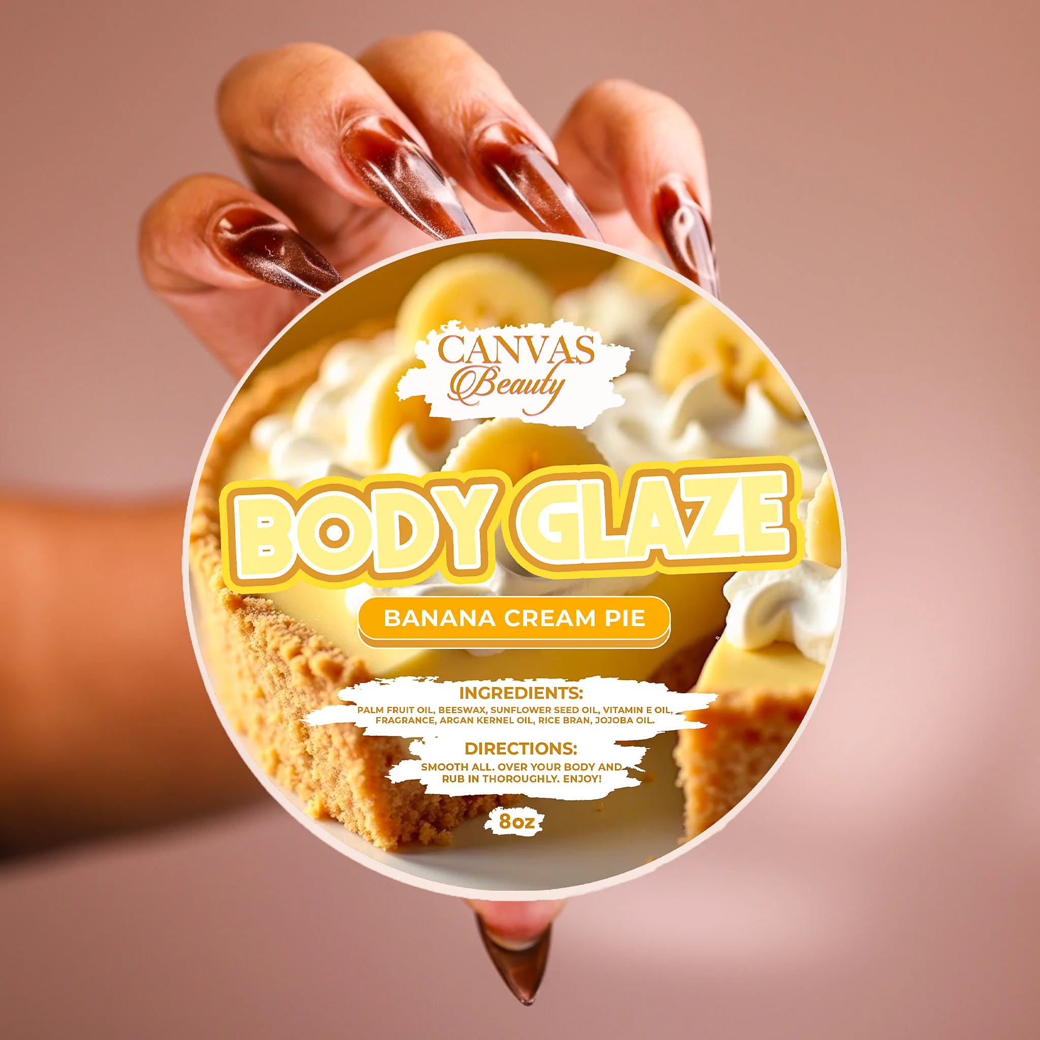 (NEW) BODY GLAZE: BANANA CREAM PIE