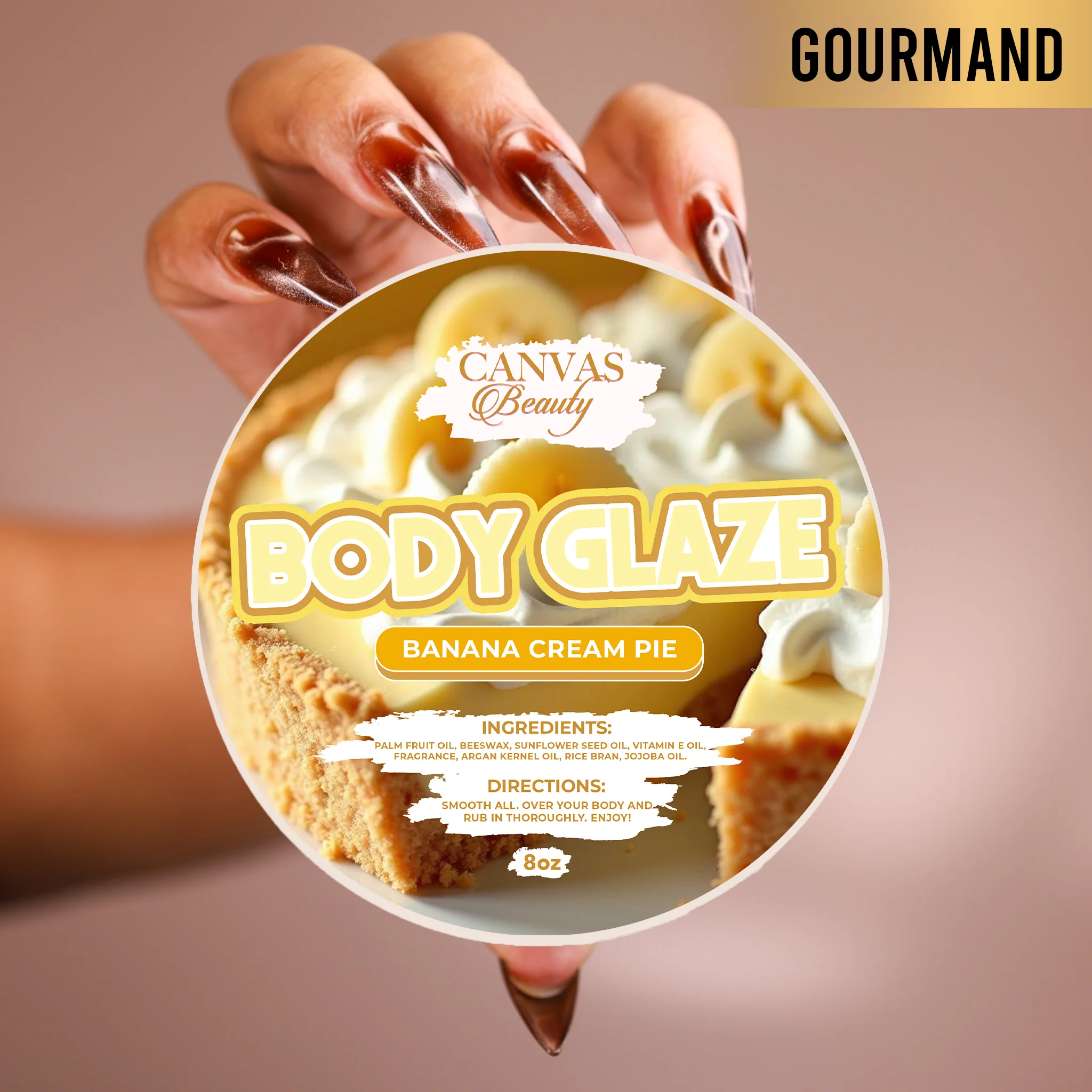 (NEW) BODY GLAZE: BANANA CREAM PIE - Image 4