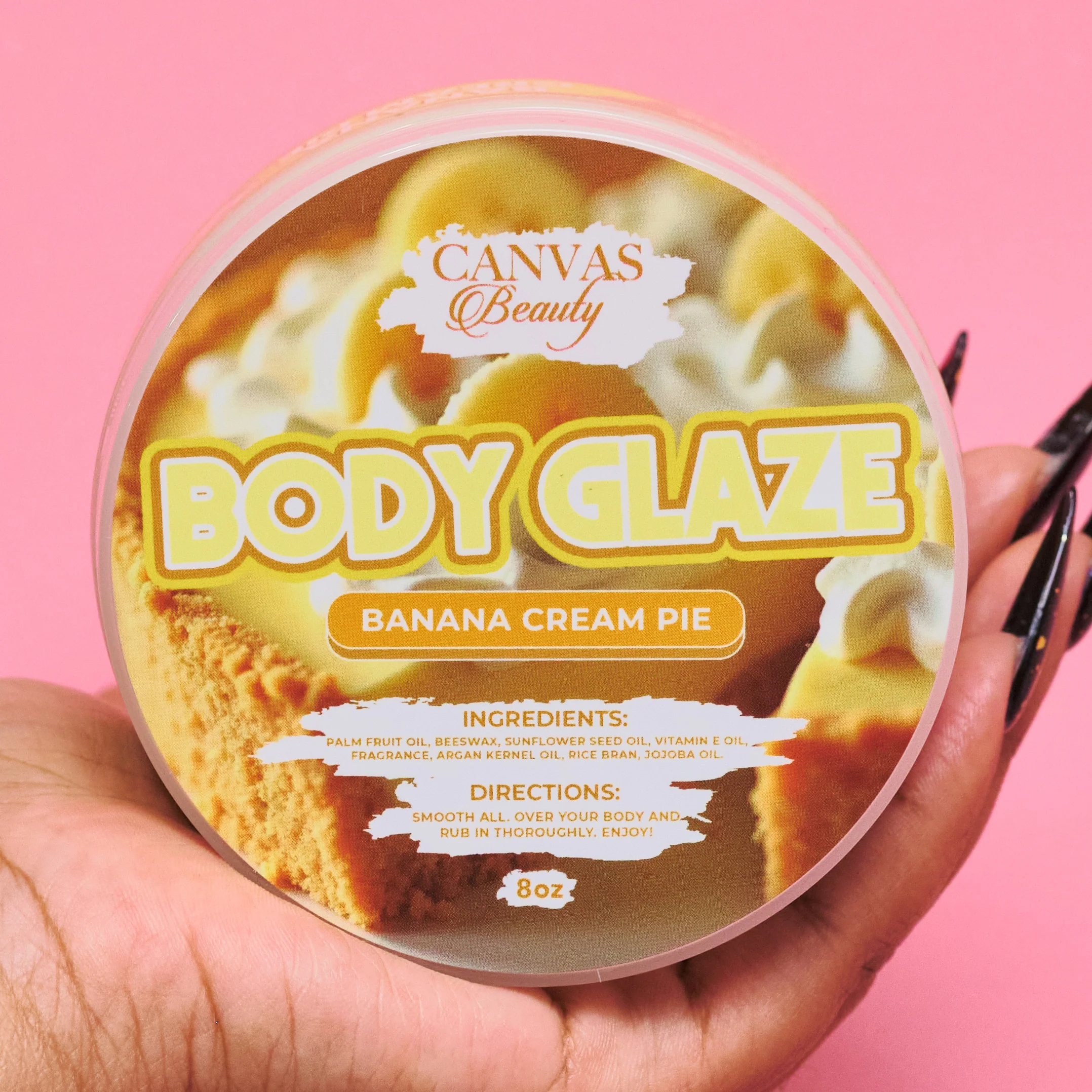 (NEW) BODY GLAZE: BANANA CREAM PIE - Image 5