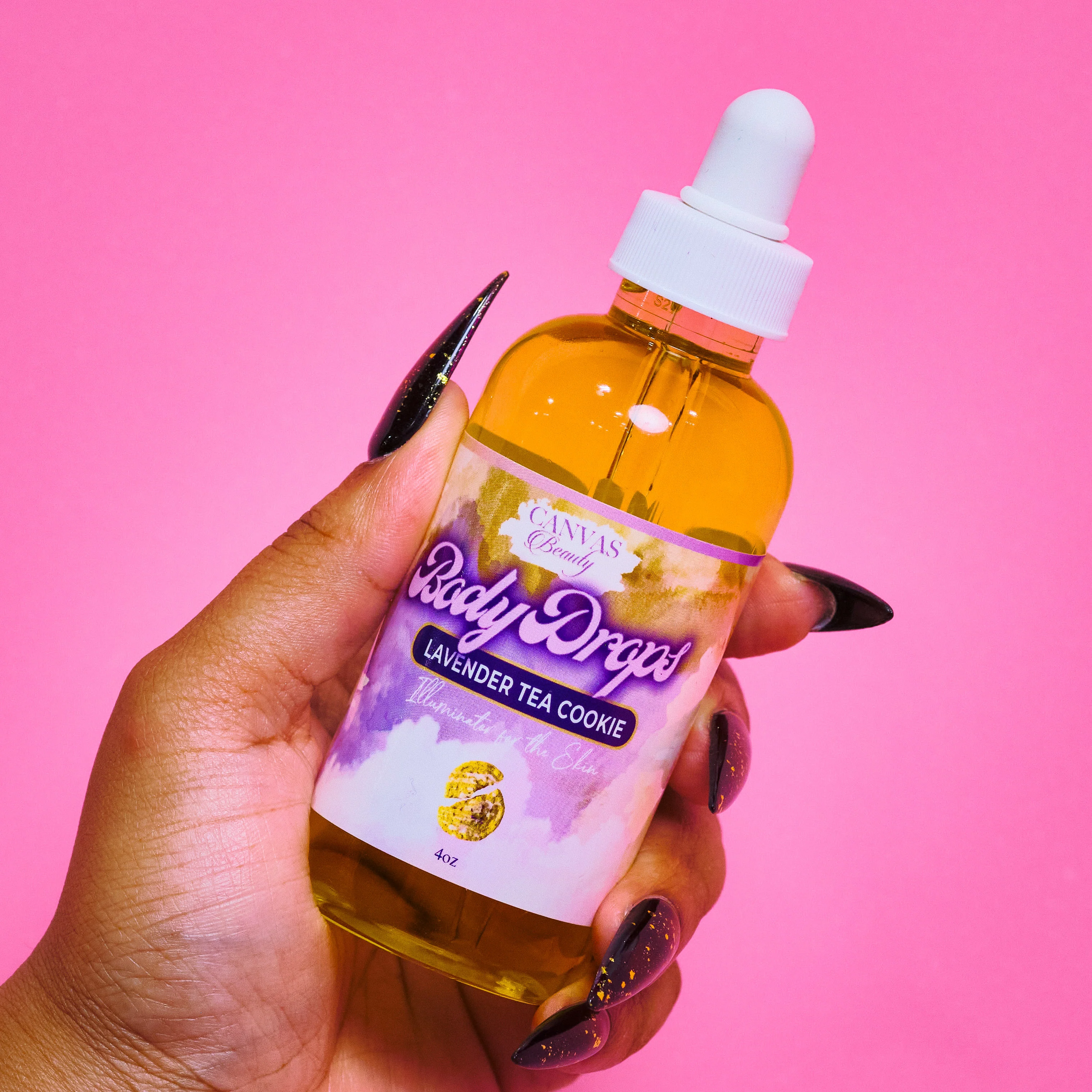 (NEW) BODY DROPS: LAVENDER TEA COOKIE - Image 4