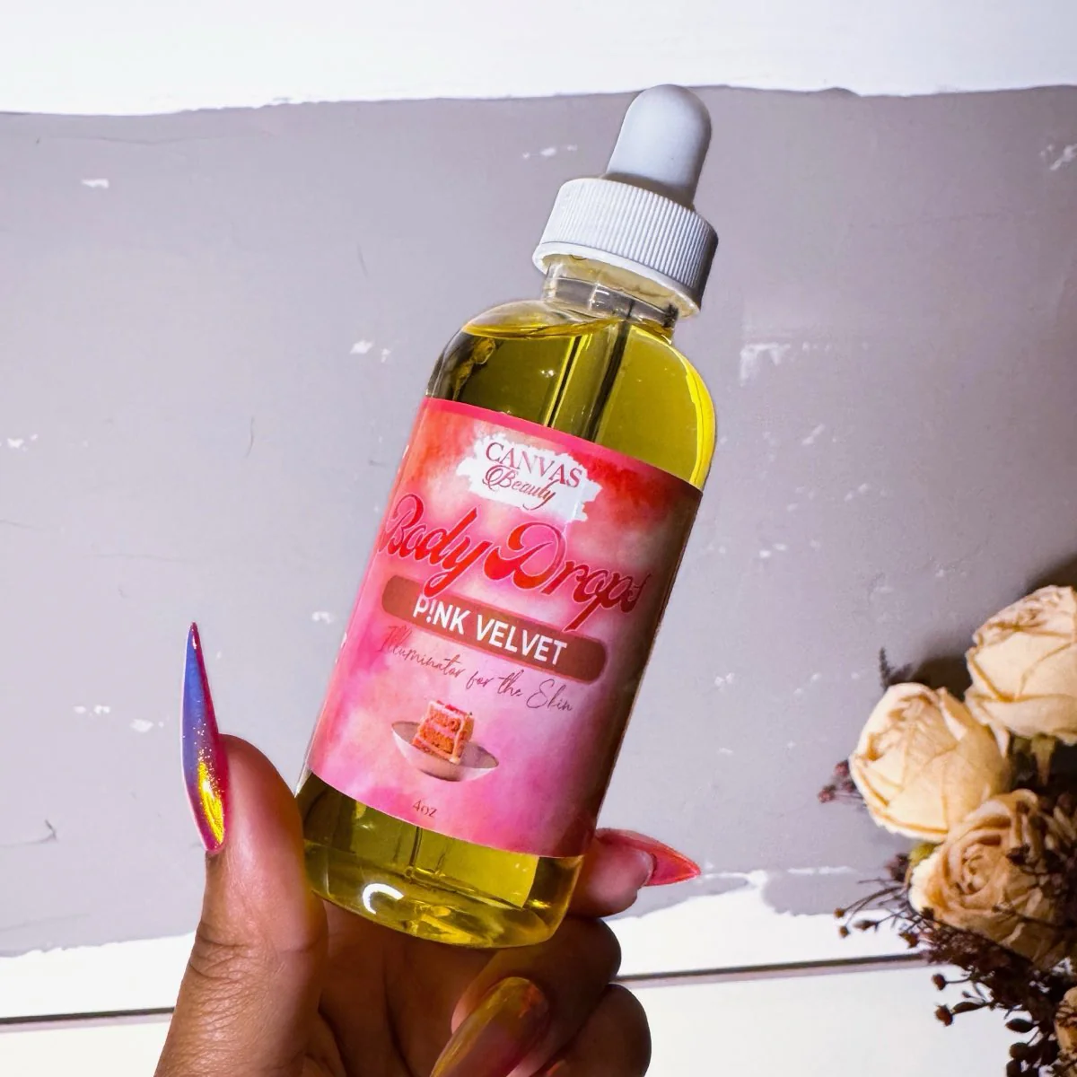 (NEW) BODY DROPS: LIMITED EDITION PINK VELVET - Image 4
