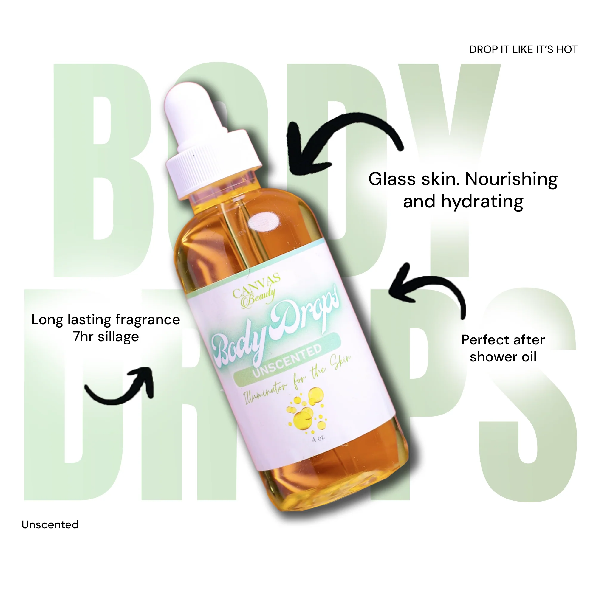 (NEW) BODY DROPS: UNSCENTED - Image 2