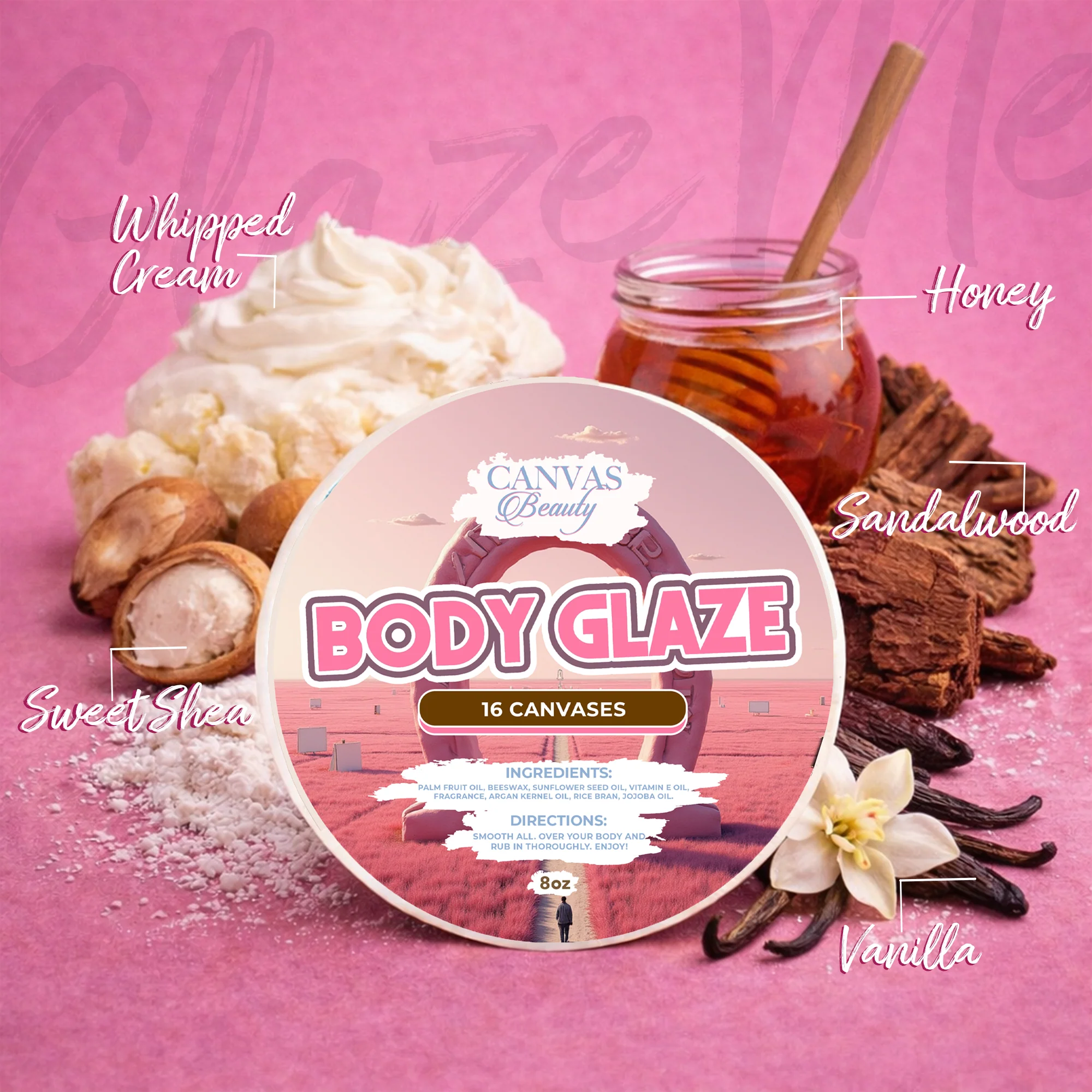 (NEW) BODY GLAZE: 16 CANVASES - Image 2