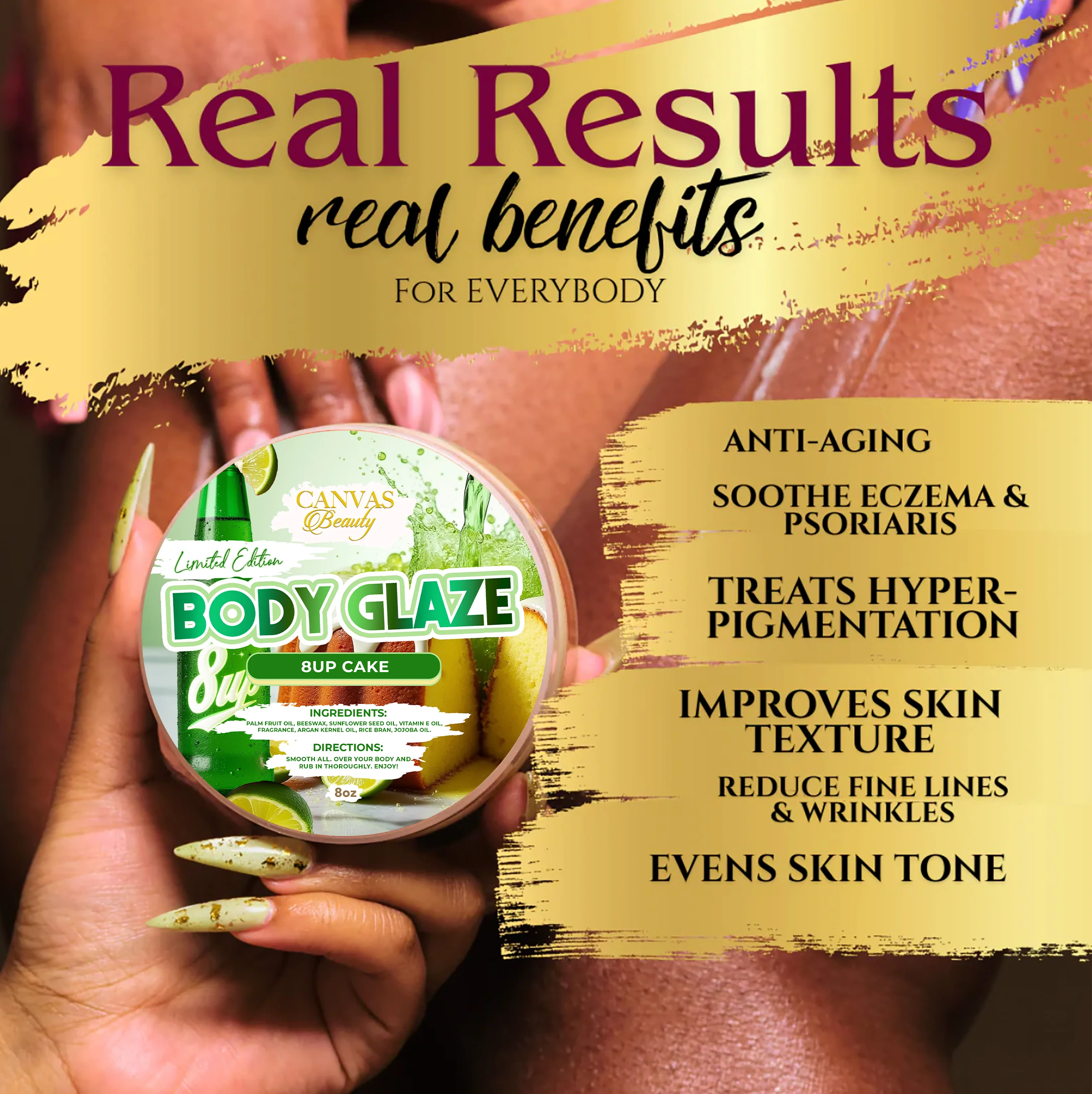 (NEW) BODY GLAZE: 8UP CAKE - Image 2