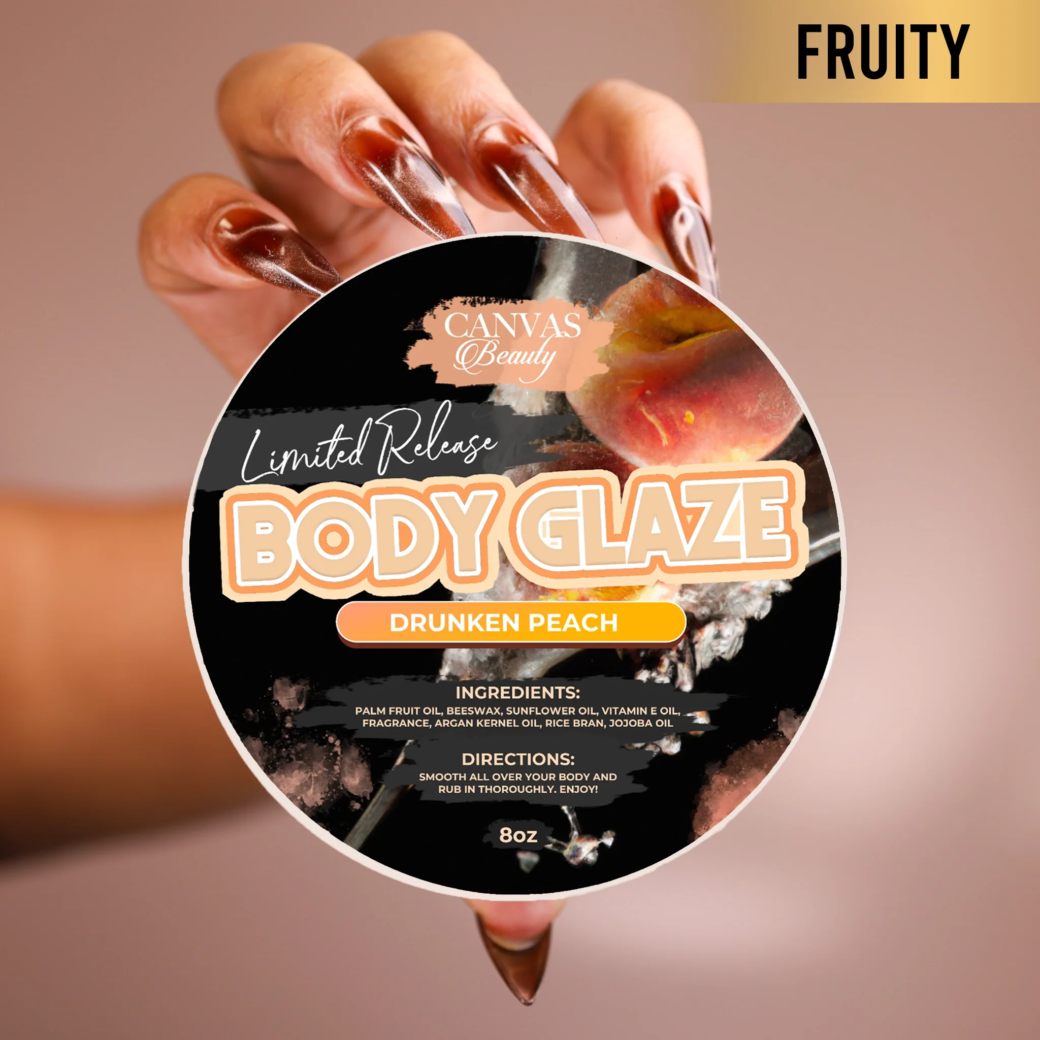(NEW) BODY GLAZE: DRUNKEN PEACH - Image 3