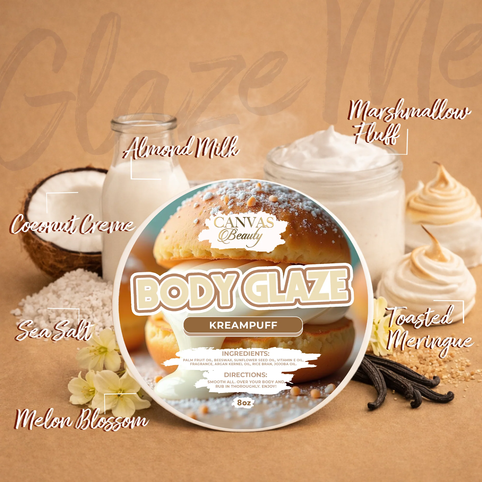 (NEW) BODY GLAZE: KREAMPUFF - Image 3