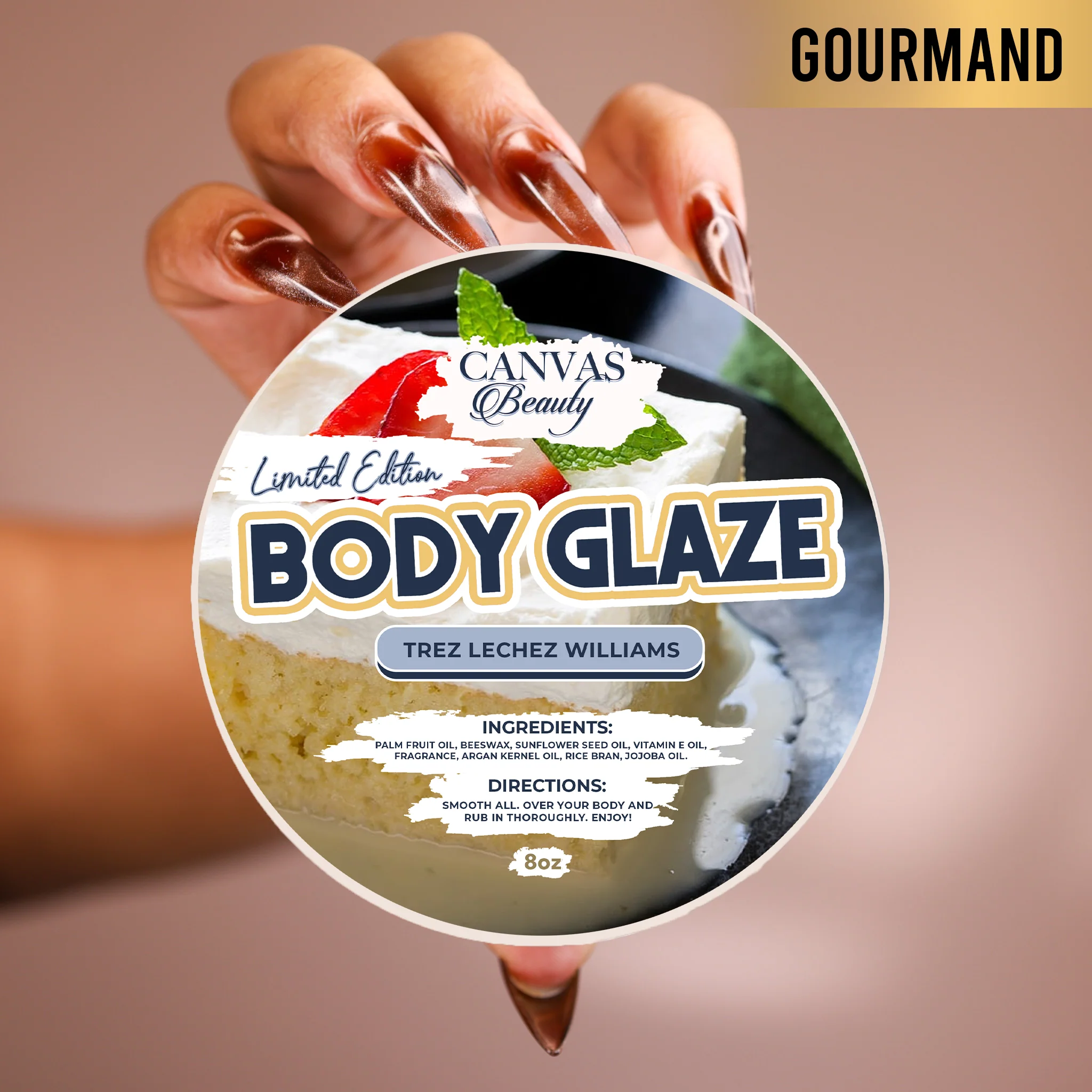 (NEW) BODY GLAZE: LIMITED EDITION TREZ LECHEZ WILLIAMS - Image 4