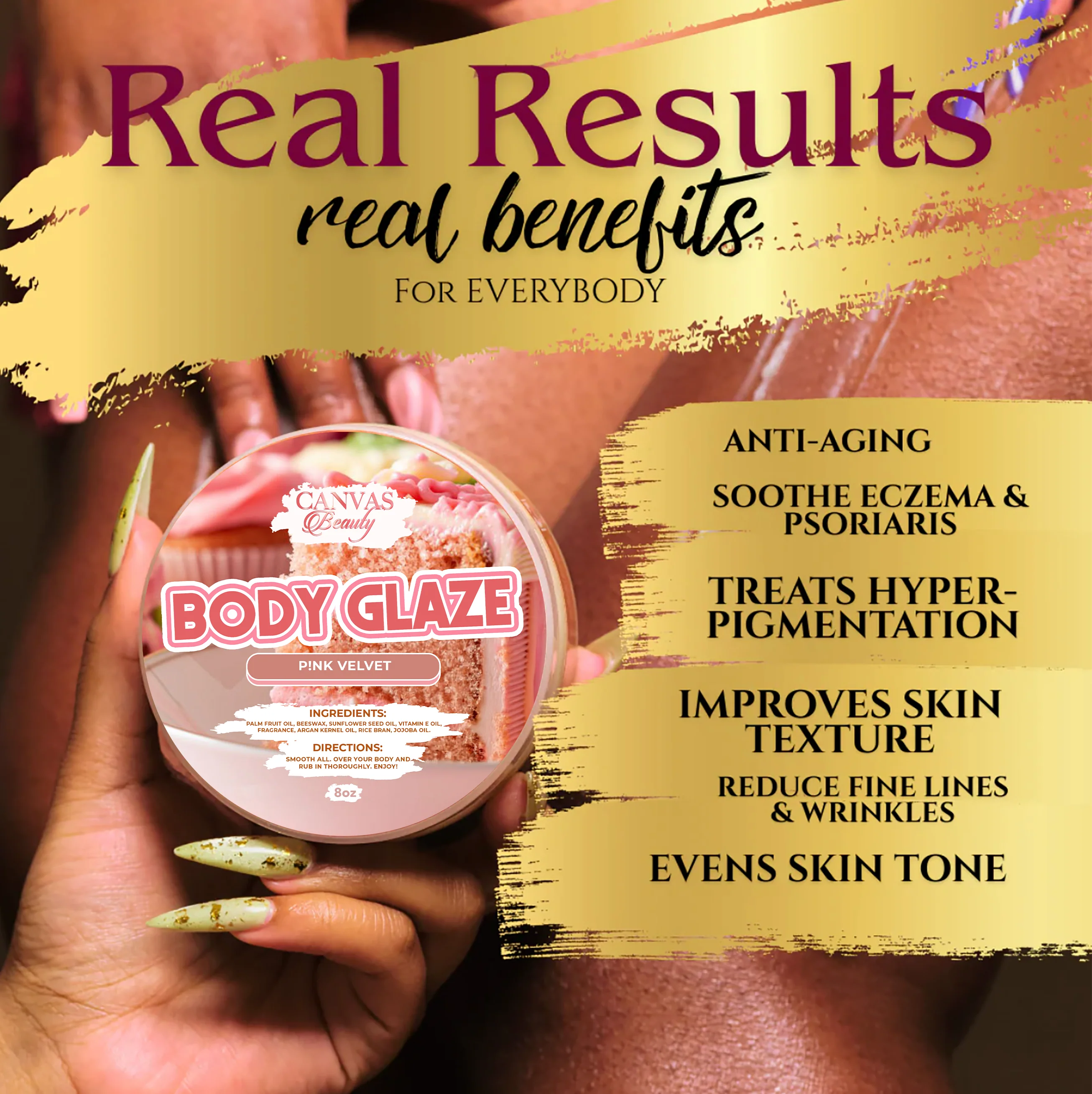 (NEW) BODY GLAZE: PINK VELVET - Image 2