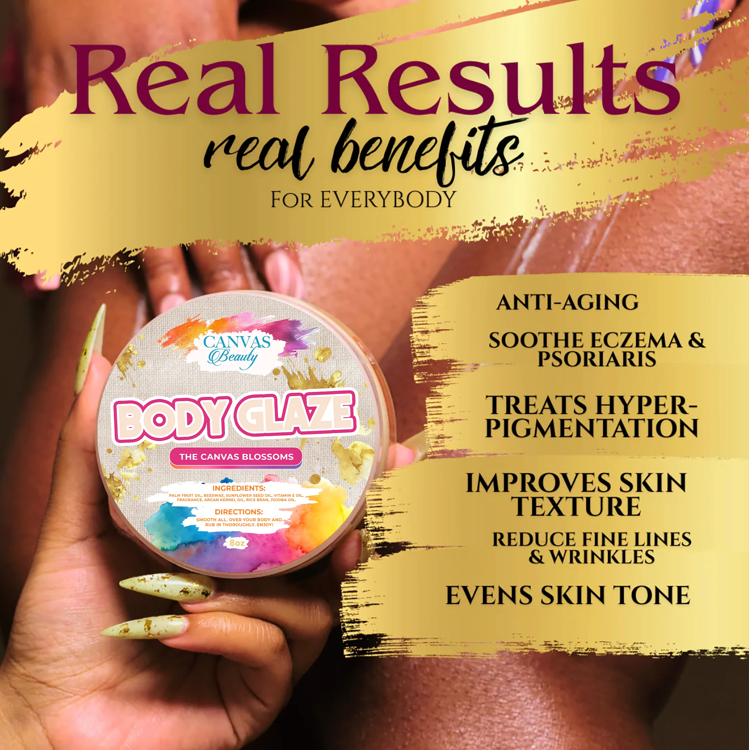(NEW) BODY GLAZE: THE CANVAS BLOSSOMS - Image 2