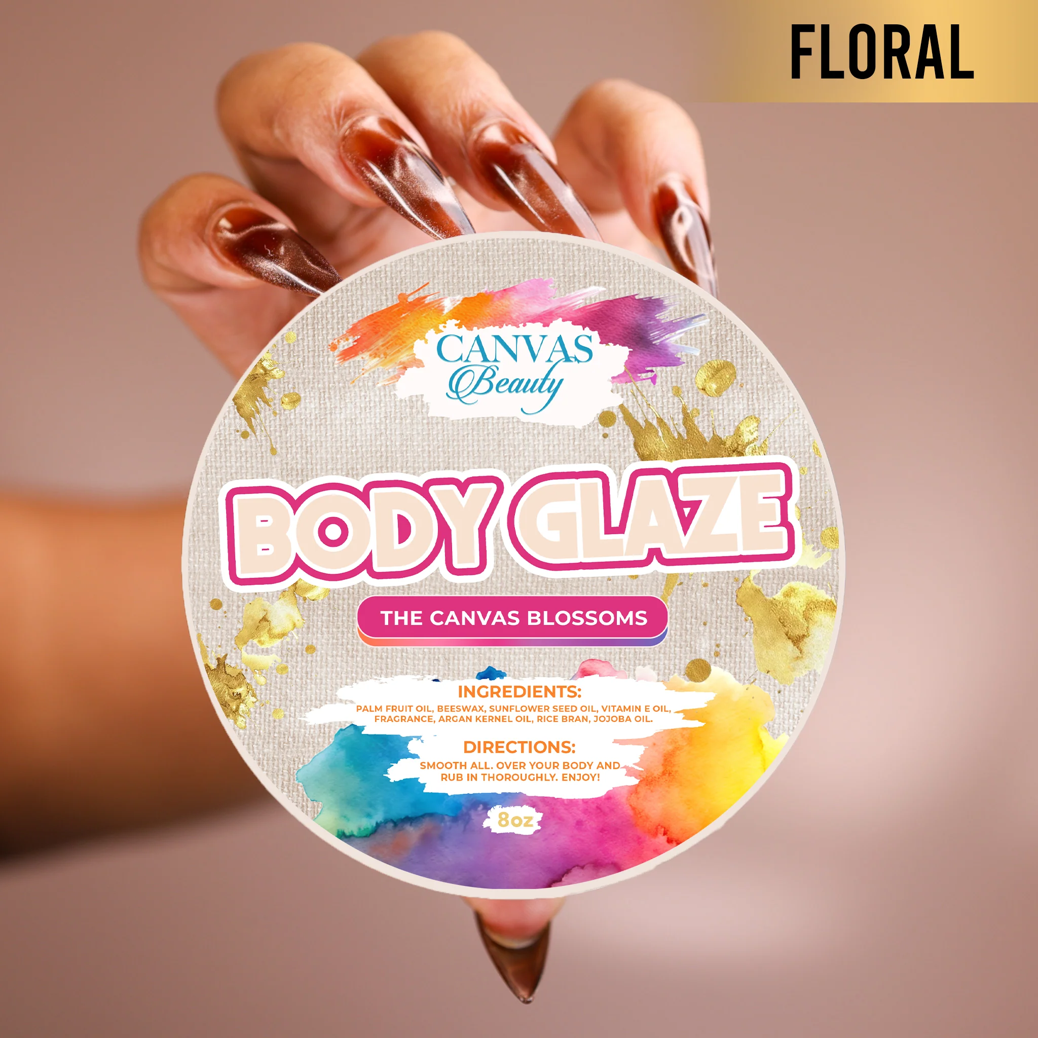 (NEW) BODY GLAZE: THE CANVAS BLOSSOMS - Image 3
