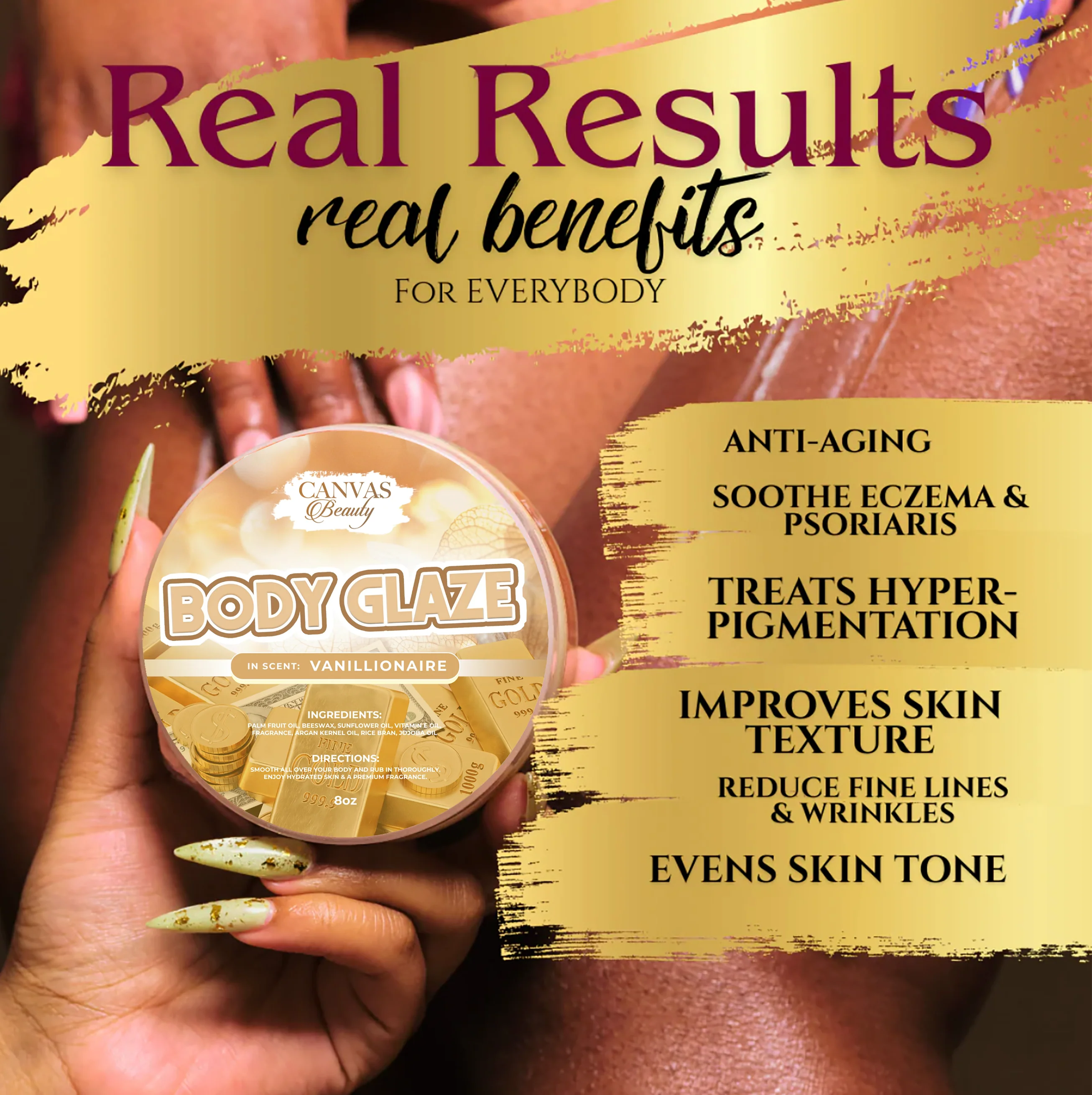 (NEW) BODY GLAZE: VANILLIONAIRE - Image 2