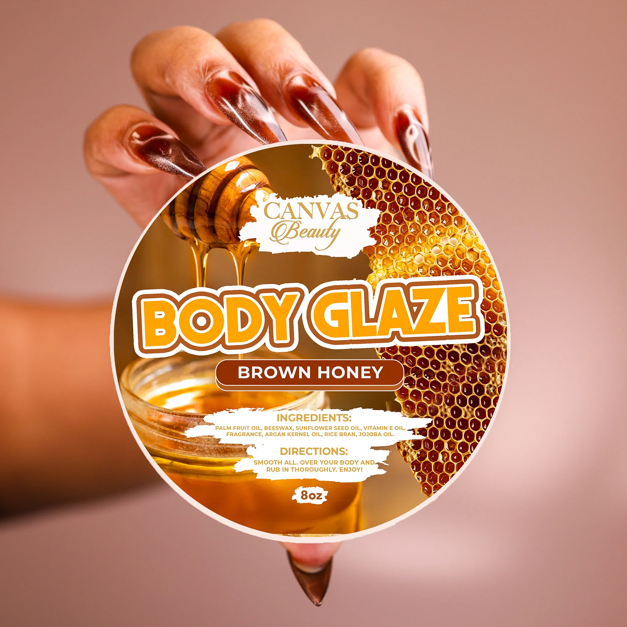 (NEW) BODY GLAZE: BROWN HONEY