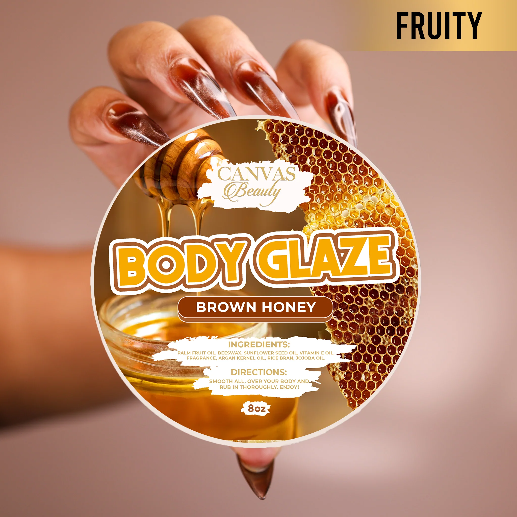 (NEW) BODY GLAZE: BROWN HONEY - Image 3
