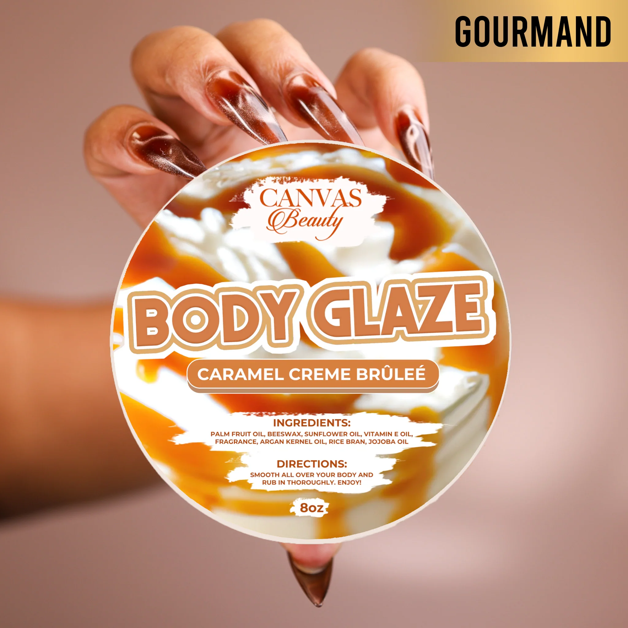 (NEW) BODY GLAZE: CARAMEL CREME BRULEE - Image 4