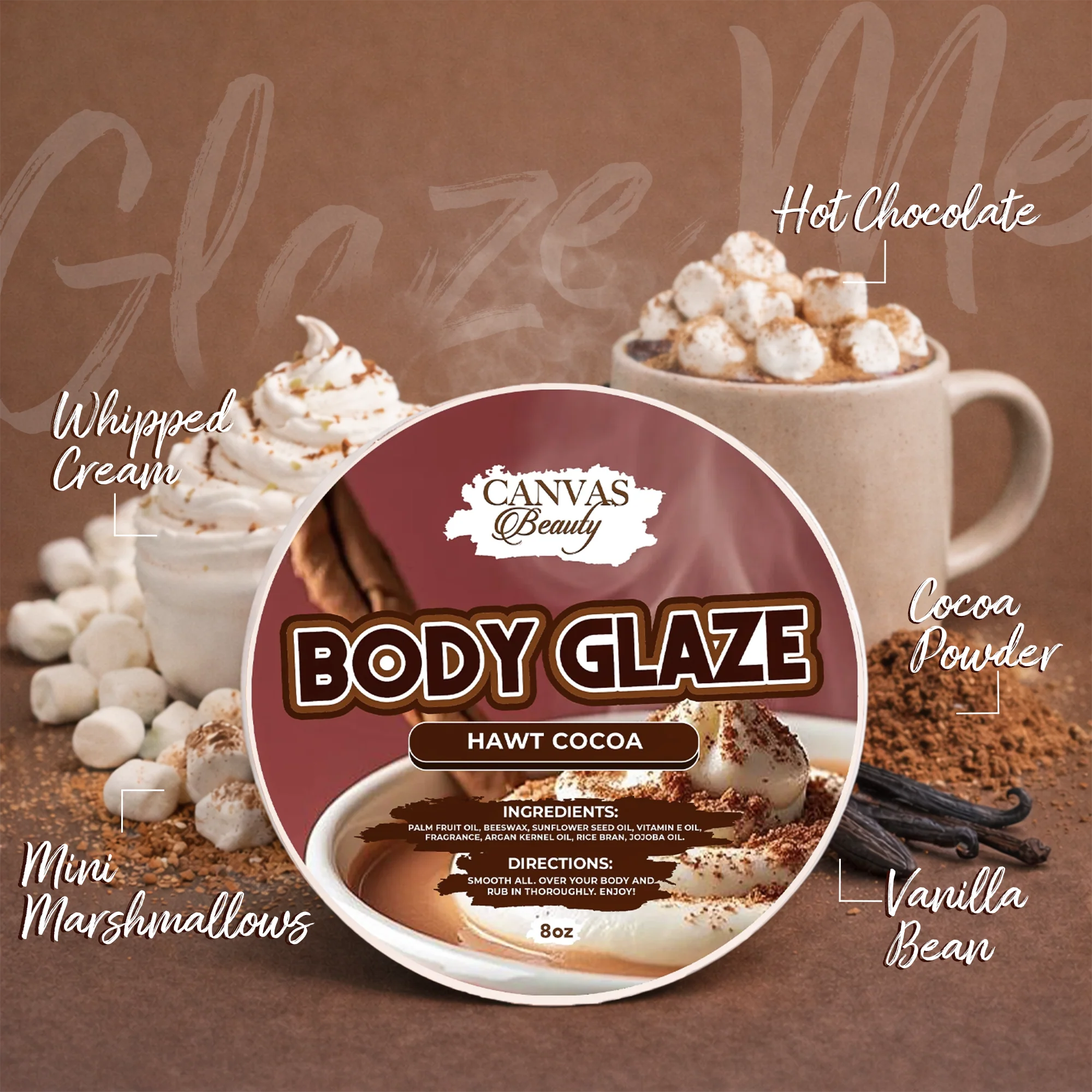 (NEW) BODY GLAZE: HAWT COCOA (HOLIDAY EDITION) - Image 3
