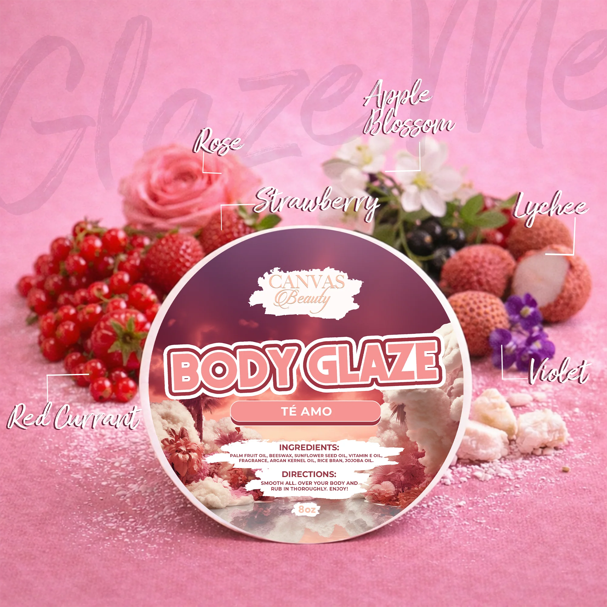 (NEW) BODY GLAZE: TE AMO - Image 3