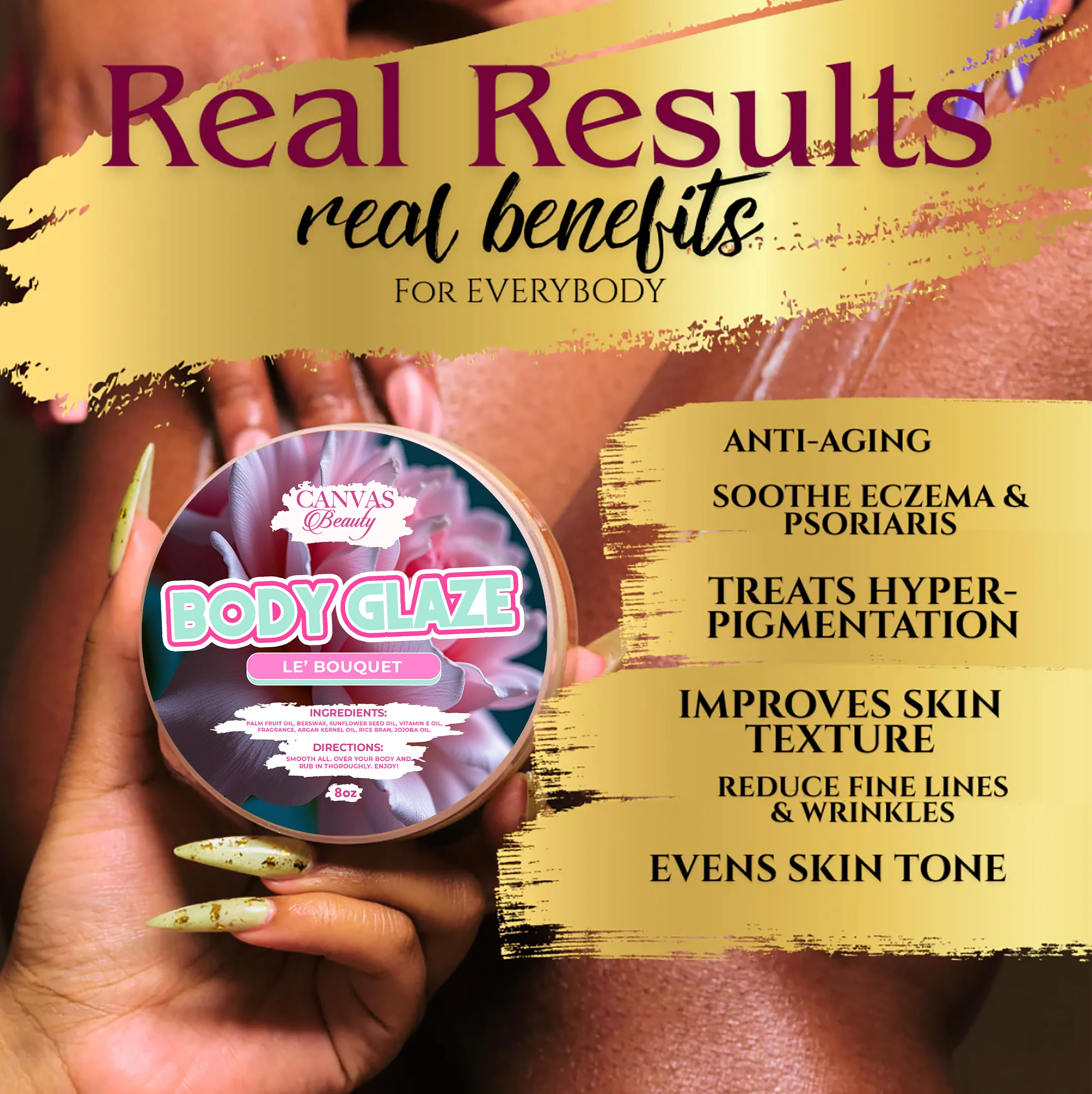 (NEW) BODY GLAZE: LE BOUQUET (Mother's Day Special) - Image 2