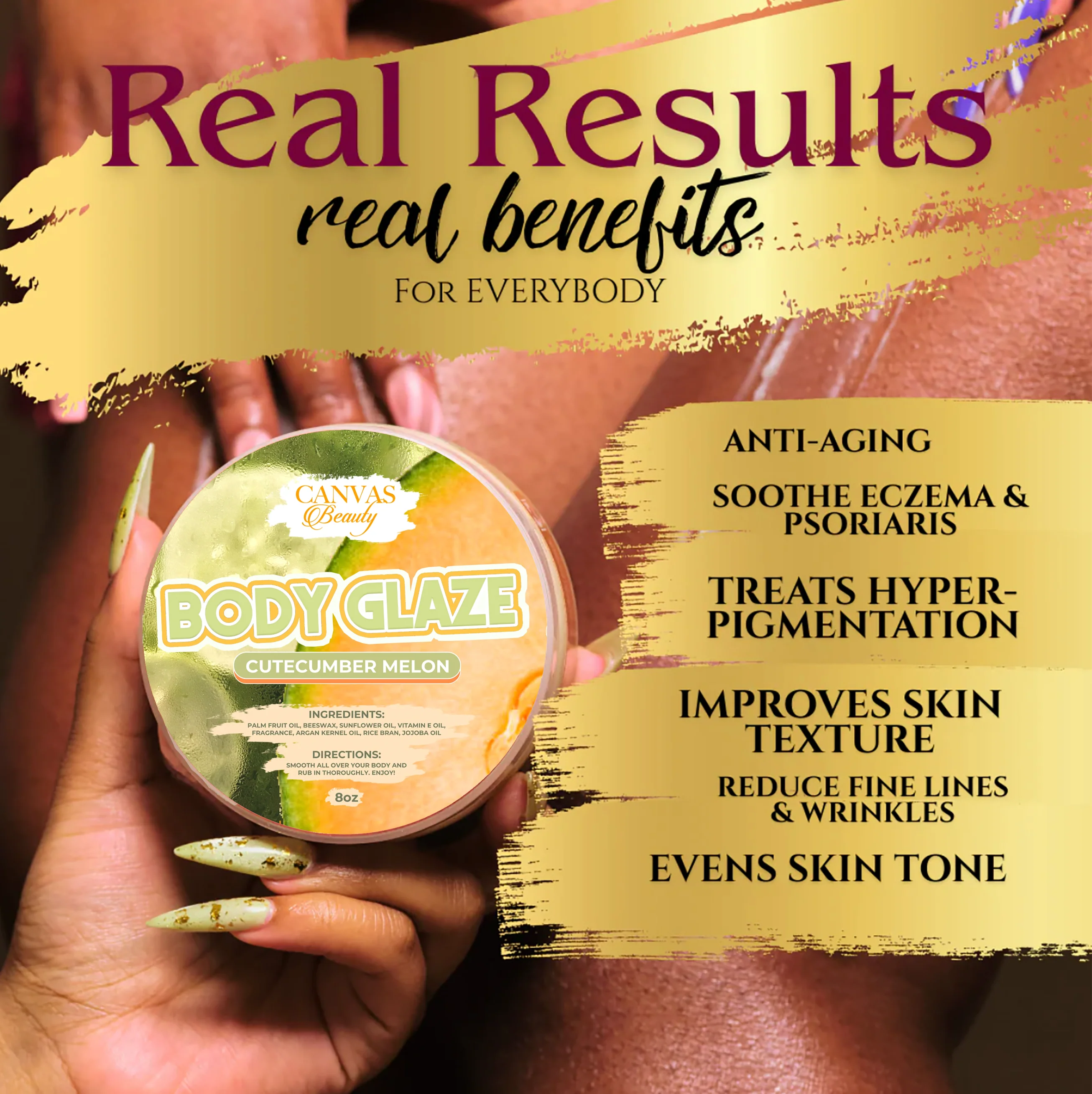 (NEW) BODY GLAZE: CUTECUMBER MELON - Image 2