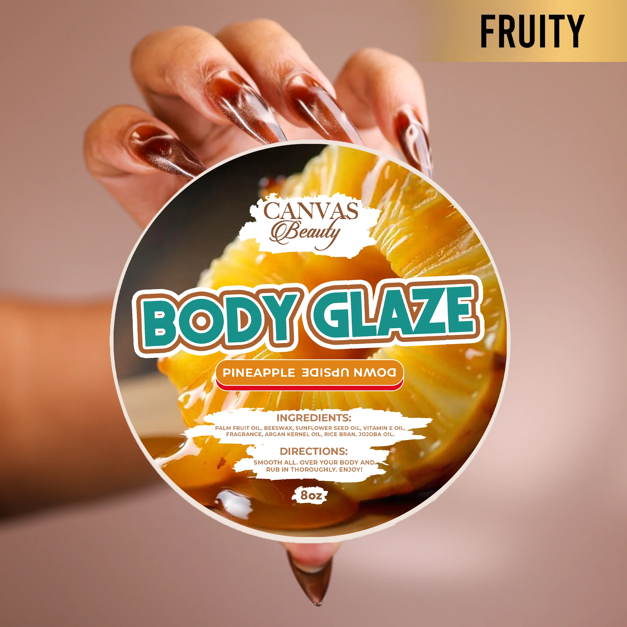(NEW) BODY GLAZE: PINEAPPLE UPSIDE DOWN - Image 4