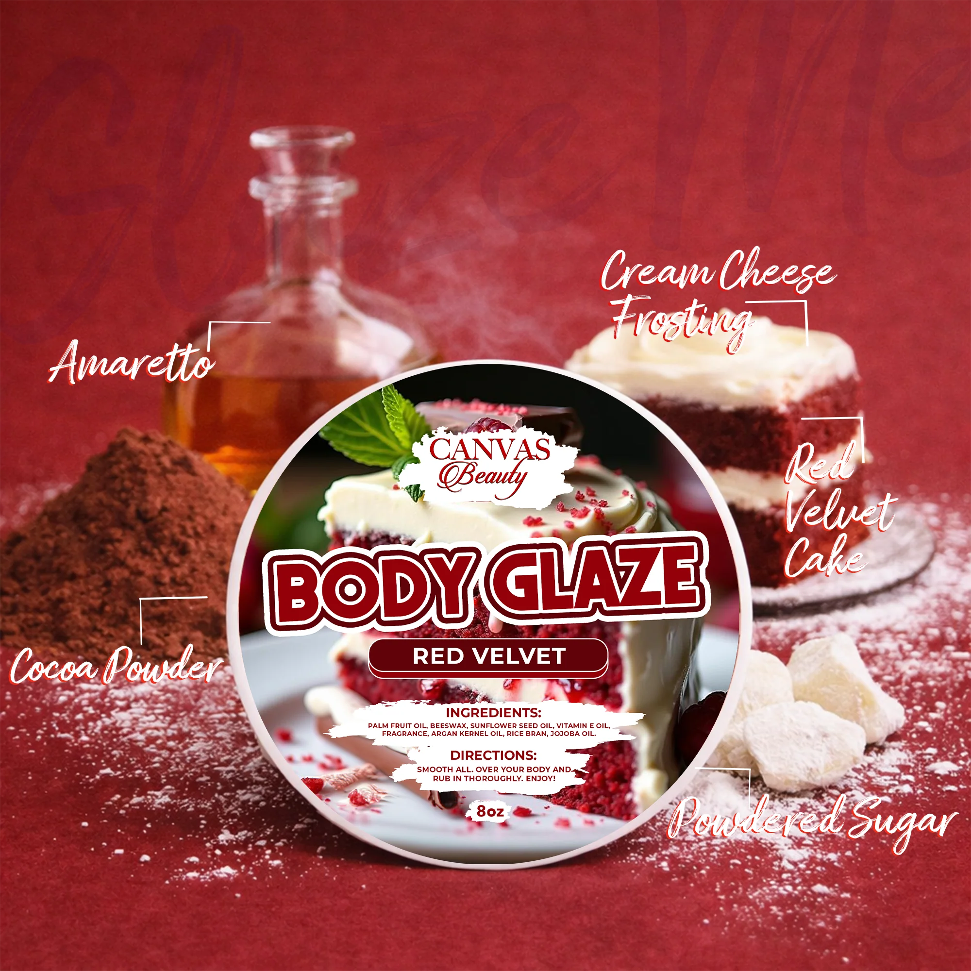 (NEW) BODY GLAZE: RED VELVET - Image 3