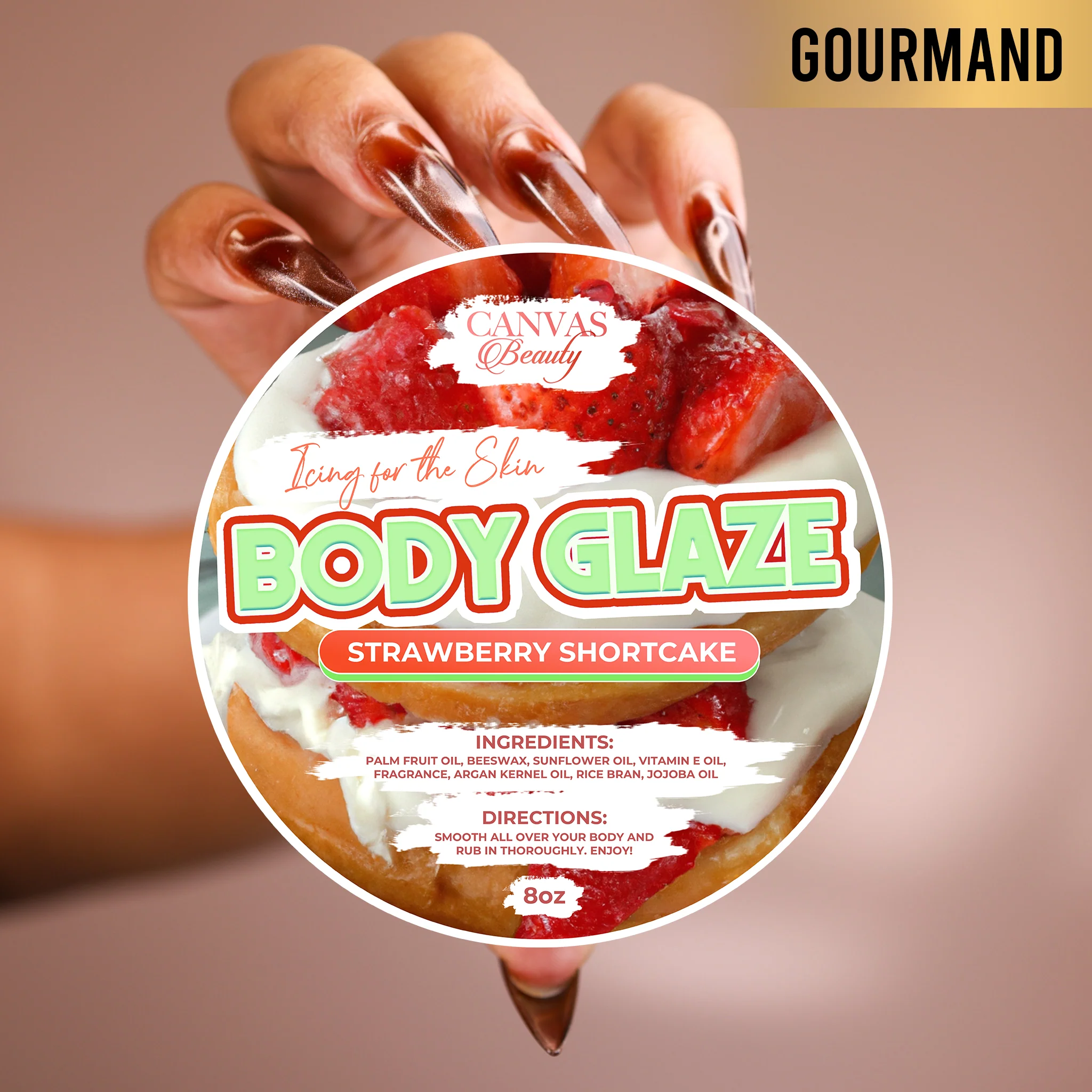 BODY GLAZE: STRAWBERRY SHORTCAKE - Image 4