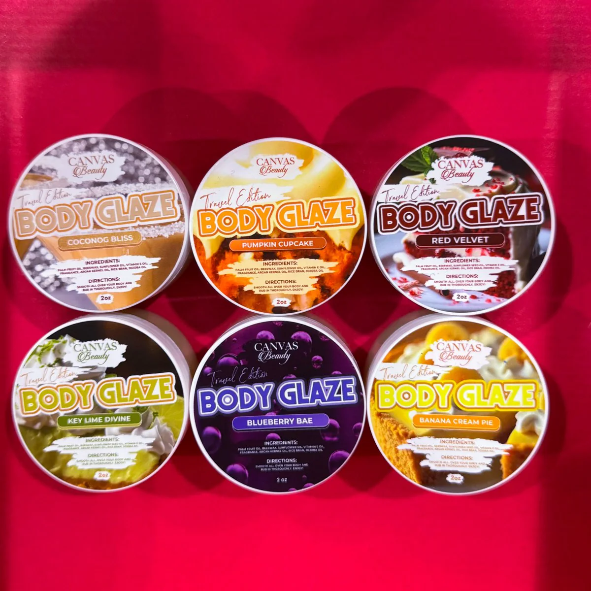 (NEW) TRAVEL GLAZE: GOLDEN GIRLZ LIMITED EDITION