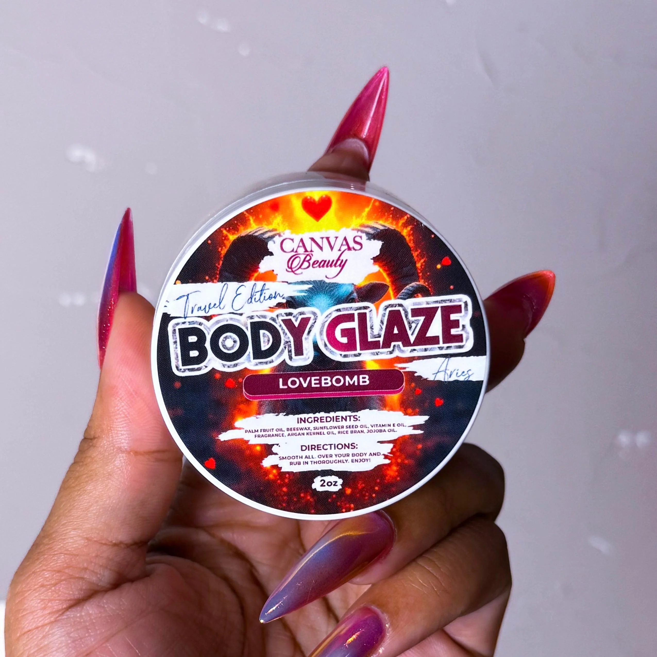 (NEW) TRAVEL GLAZE INSPIRED BY ZODIAC: LOVEBOMB (ARIES) - Image 3