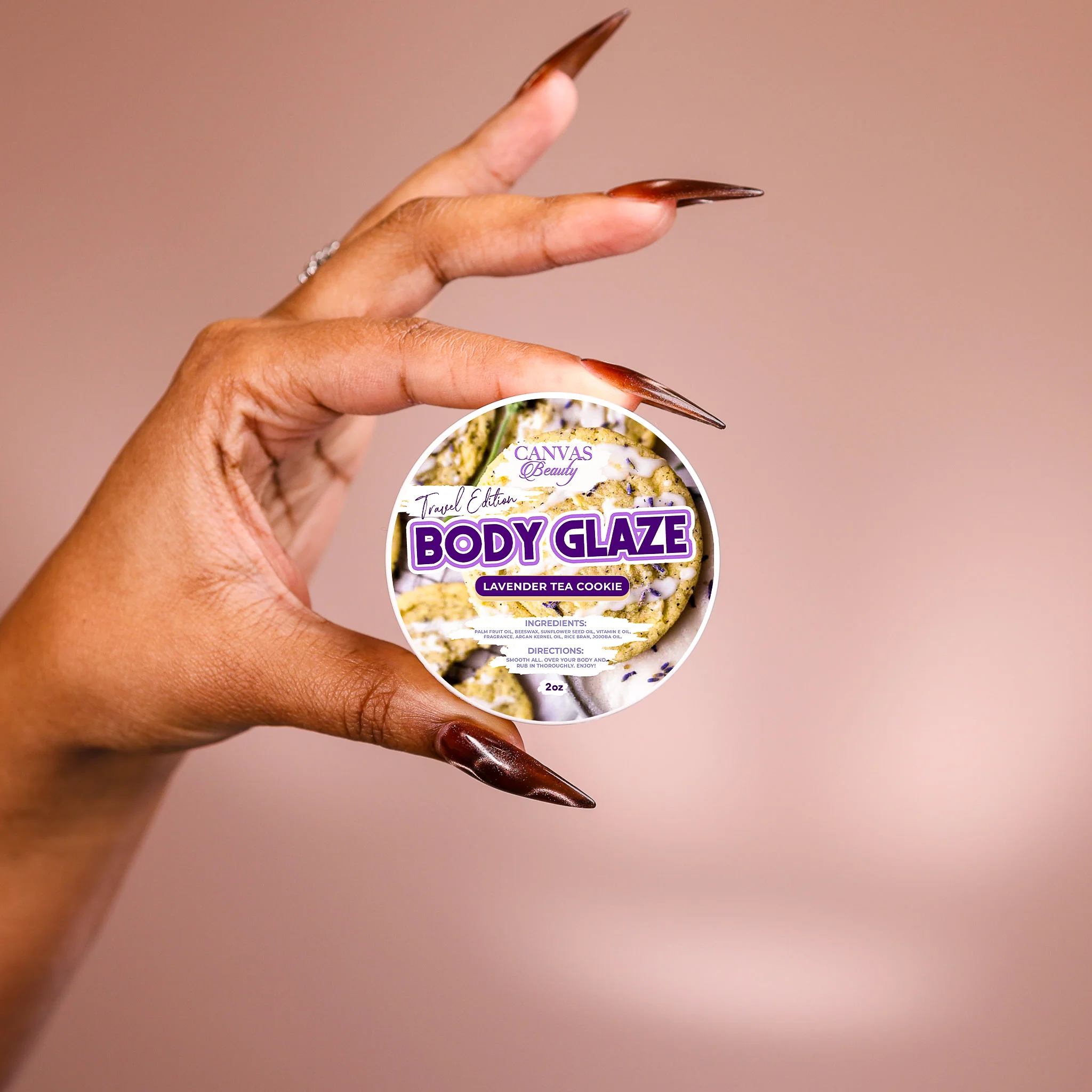 (NEW) TRAVEL GLAZE: LAVENDER TEA COOKIE