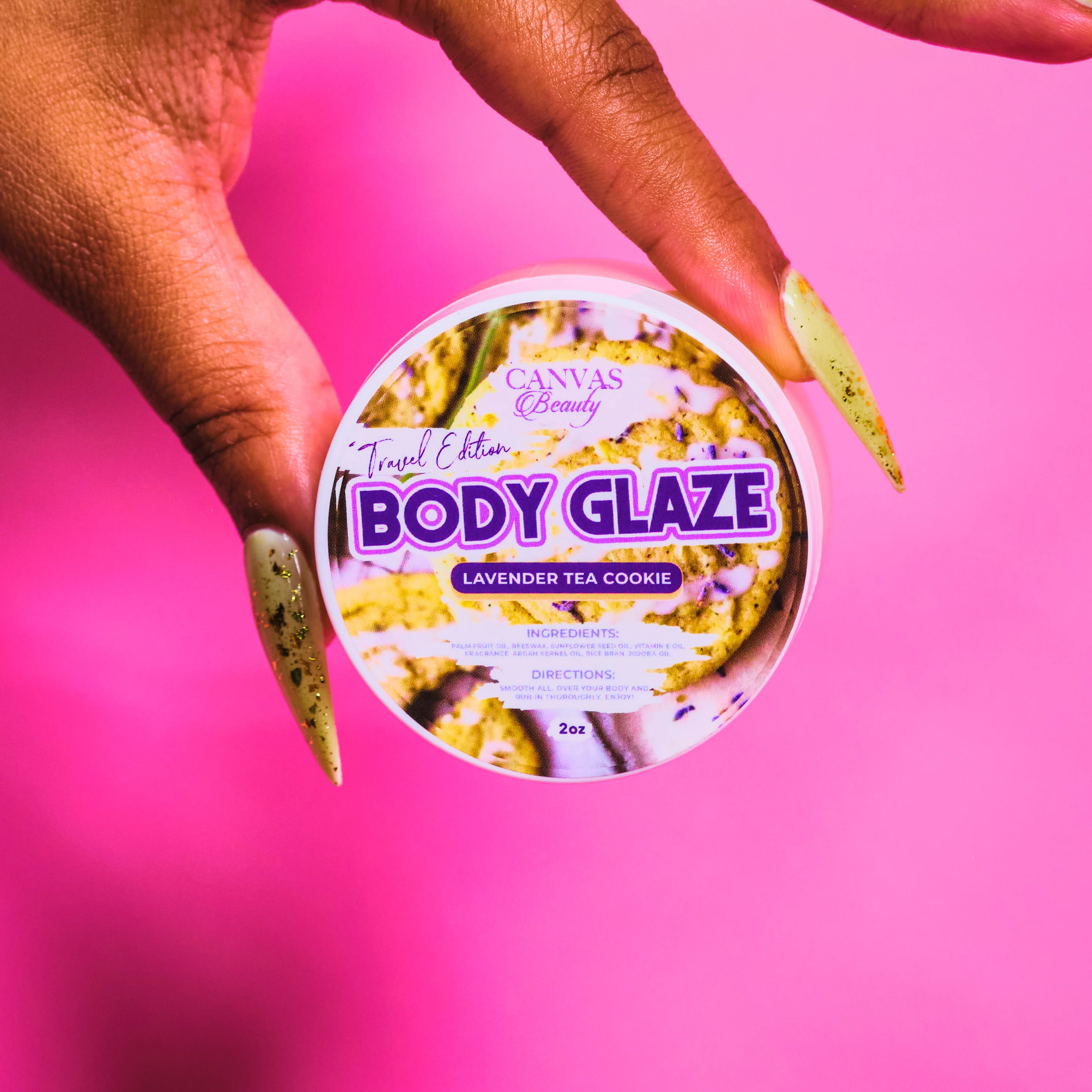 (NEW) TRAVEL GLAZE: LAVENDER TEA COOKIE - Image 3