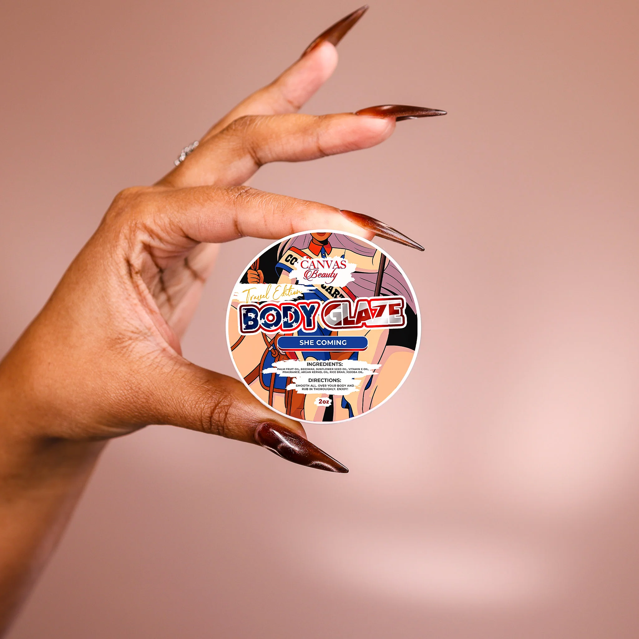 (NEW) TRAVEL GLAZE:  SHE COMING
