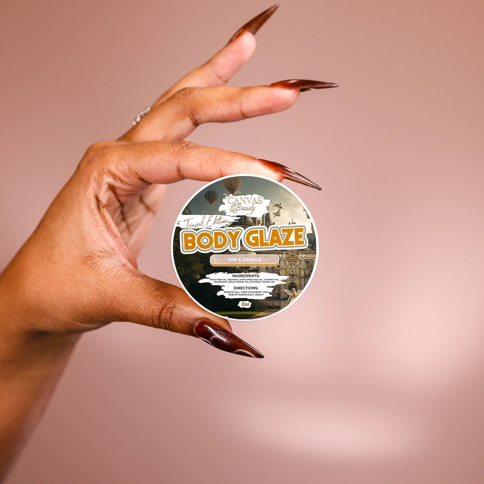 (NEW) TRAVEL GLAZE:  SIR CANVAS