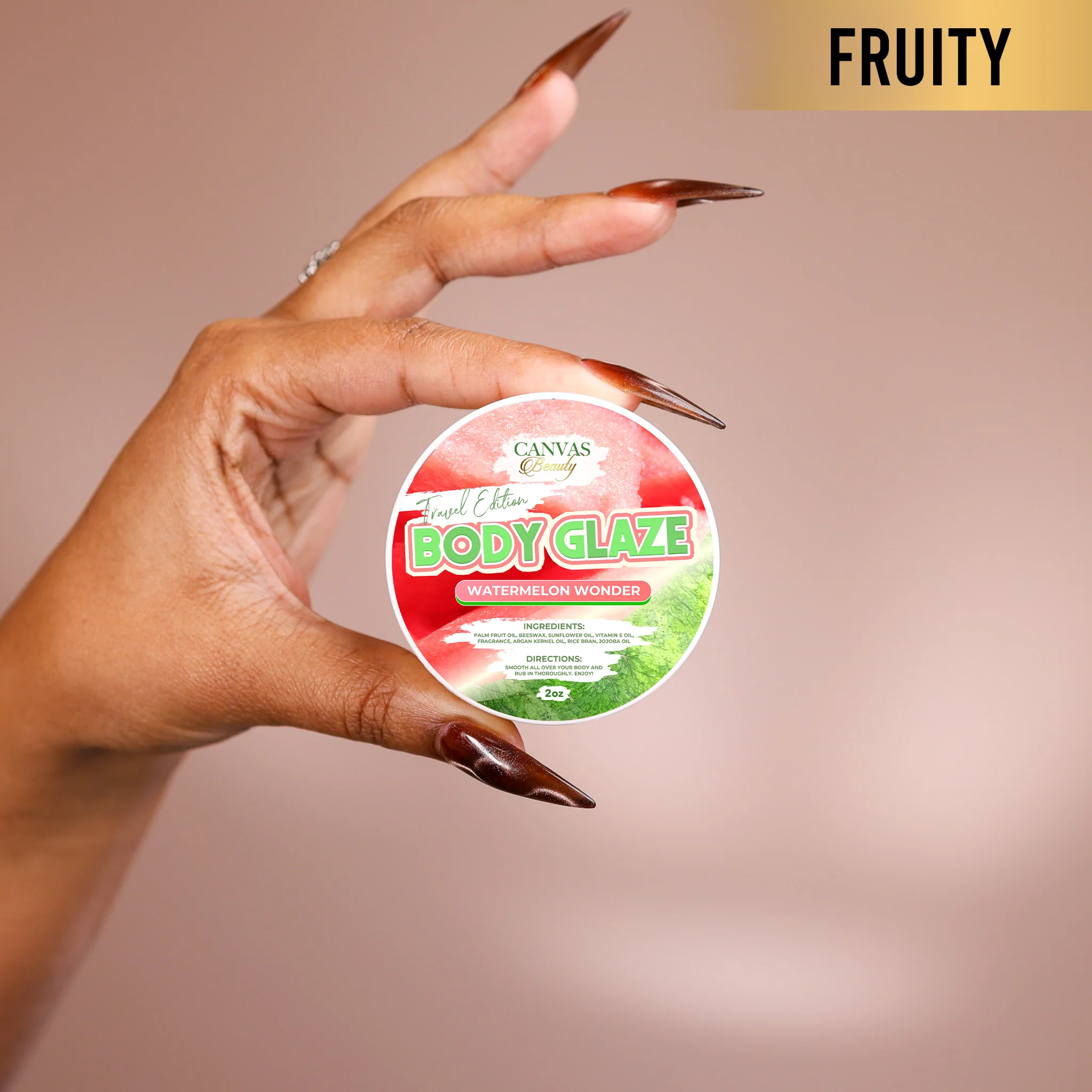 (NEW) TRAVEL GLAZE: WATERMELON WONDER - Image 2