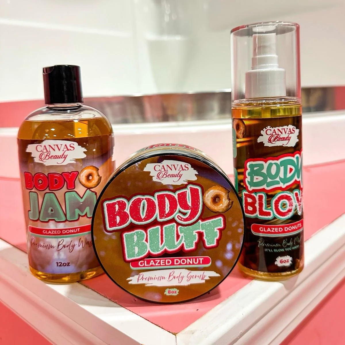 PARTY TRIO: GLAZED DONUT