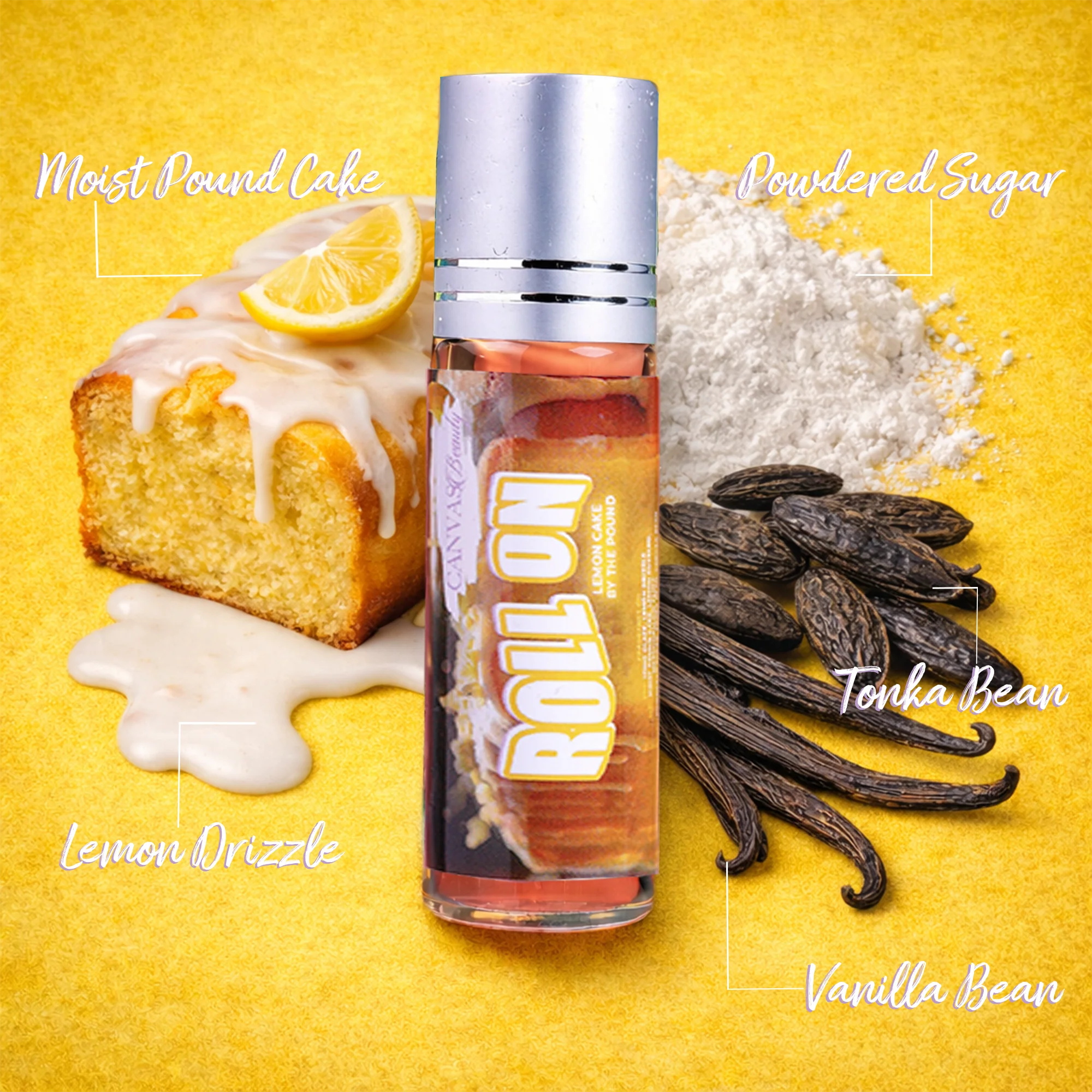 ROLL ON FRAGRANCE OIL: LEMON CAKE BY THE POUND - Image 2