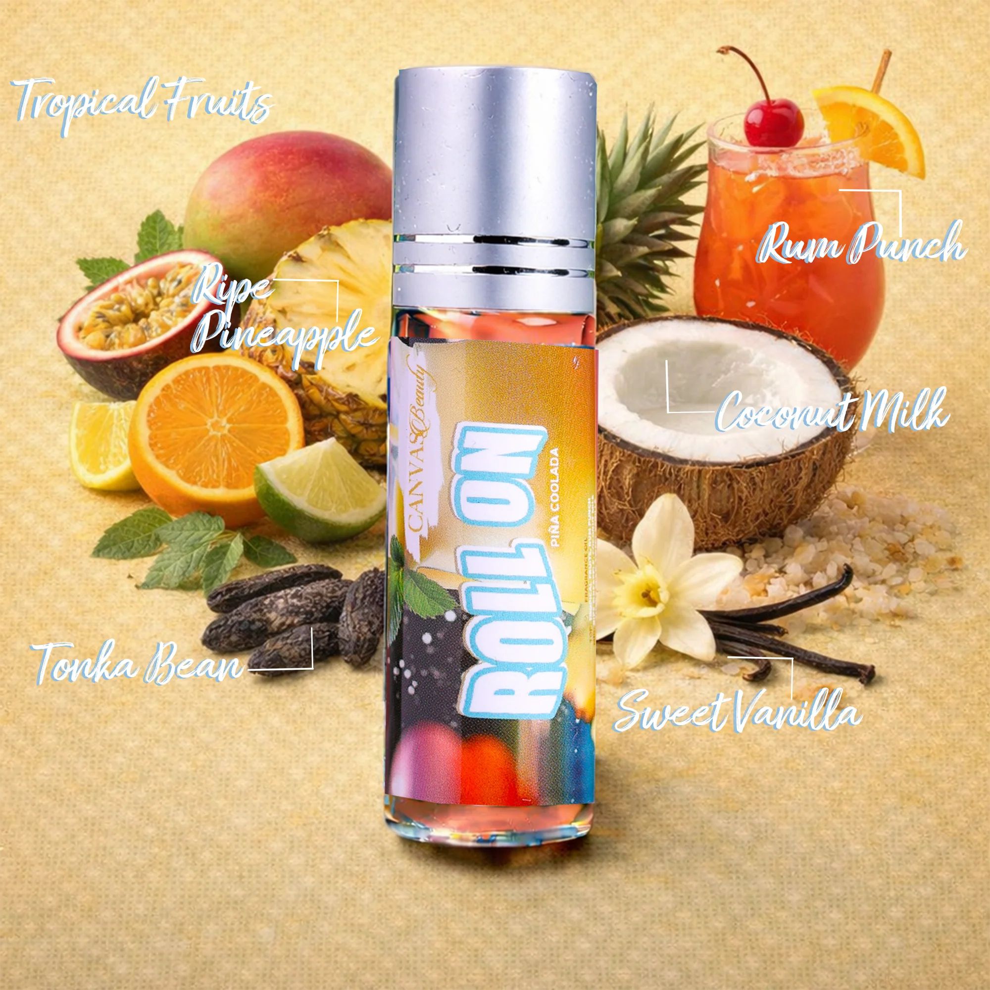 ROLL ON FRAGRANCE OIL: PINA COOLADA - Image 2