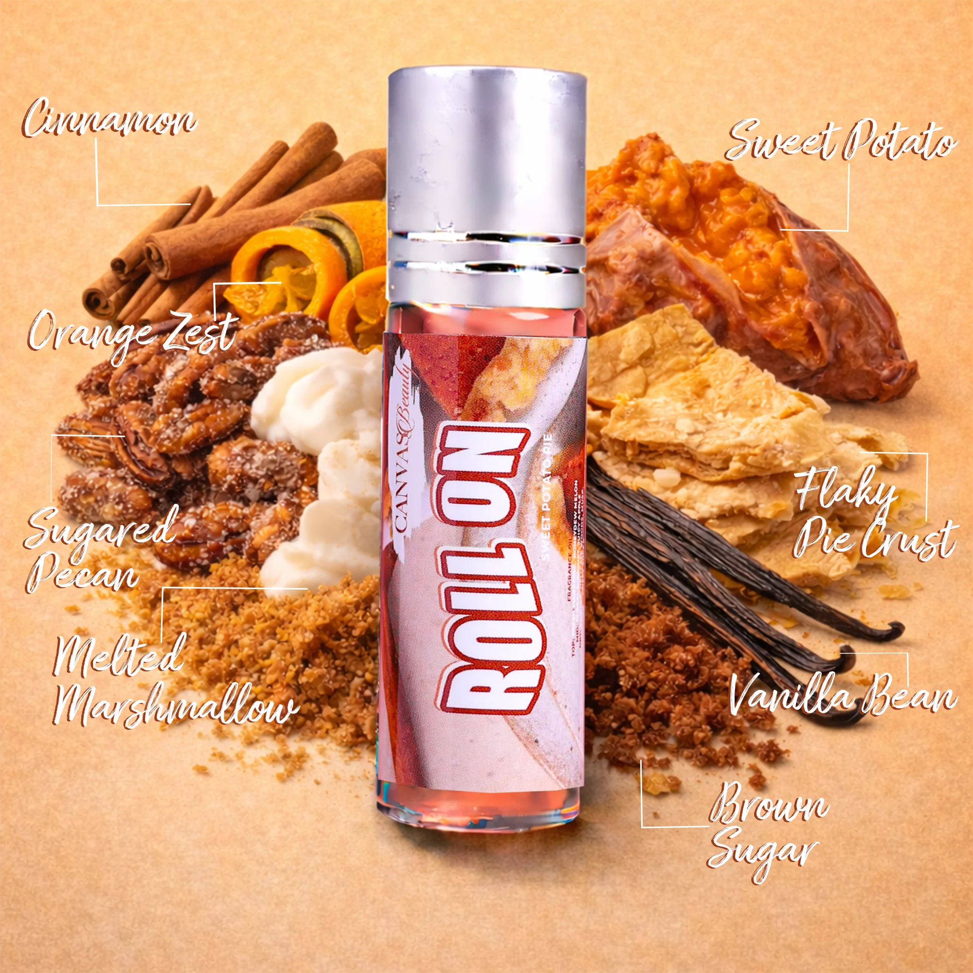 ROLL ON FRAGRANCE OIL: SWEET POTATO PIE - Image 2