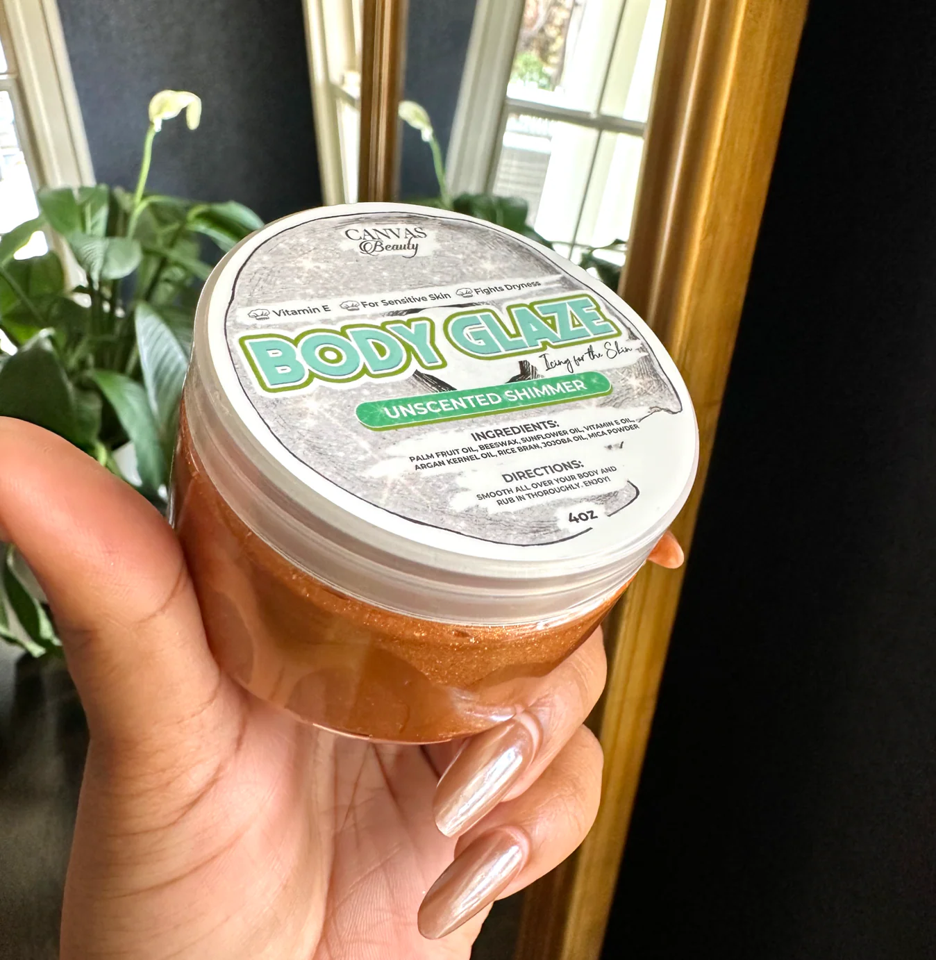 UNSCENTED SHIMMER BODY GLAZE